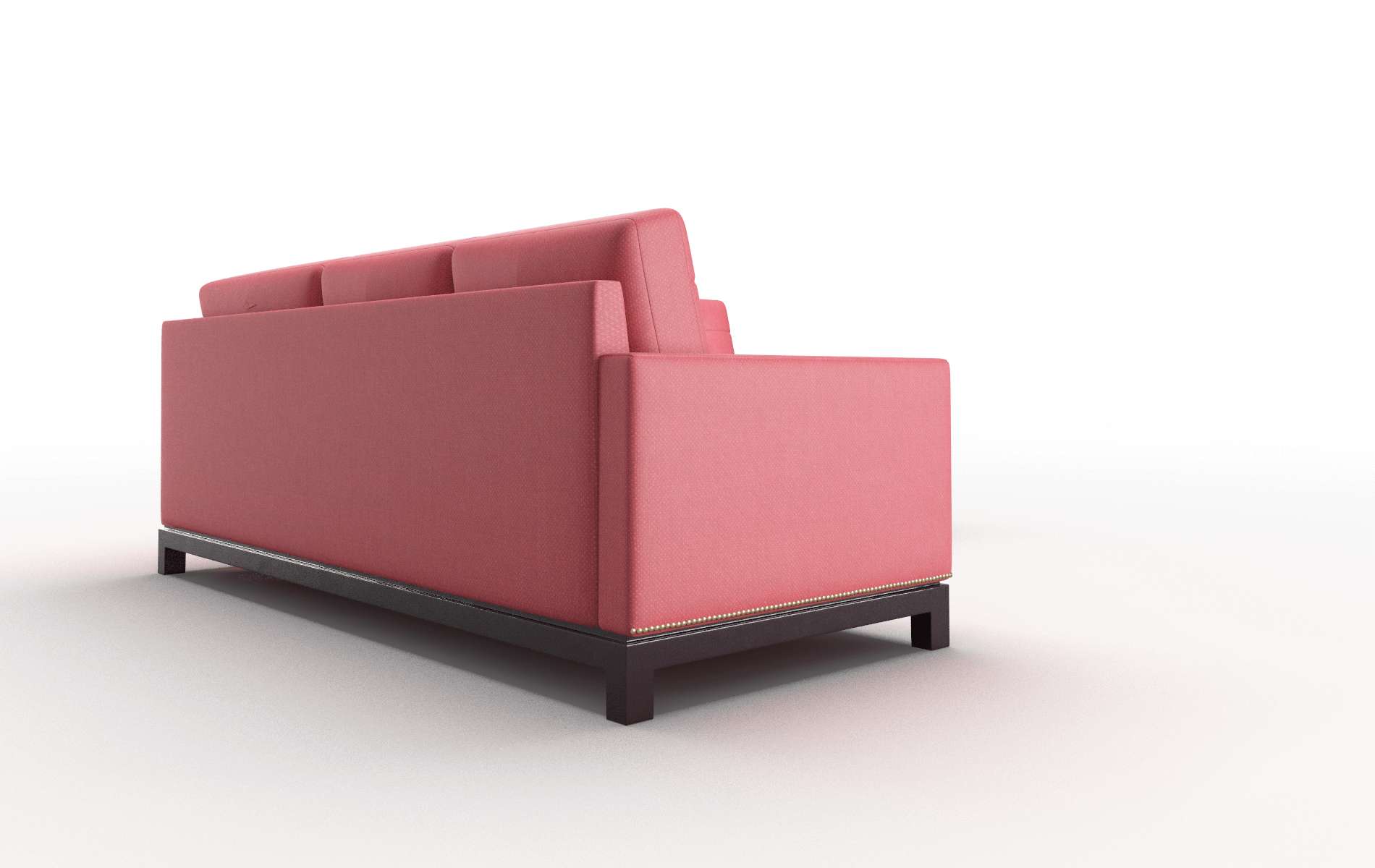 Davos Sorrento Berry Sectional espresso legs 3