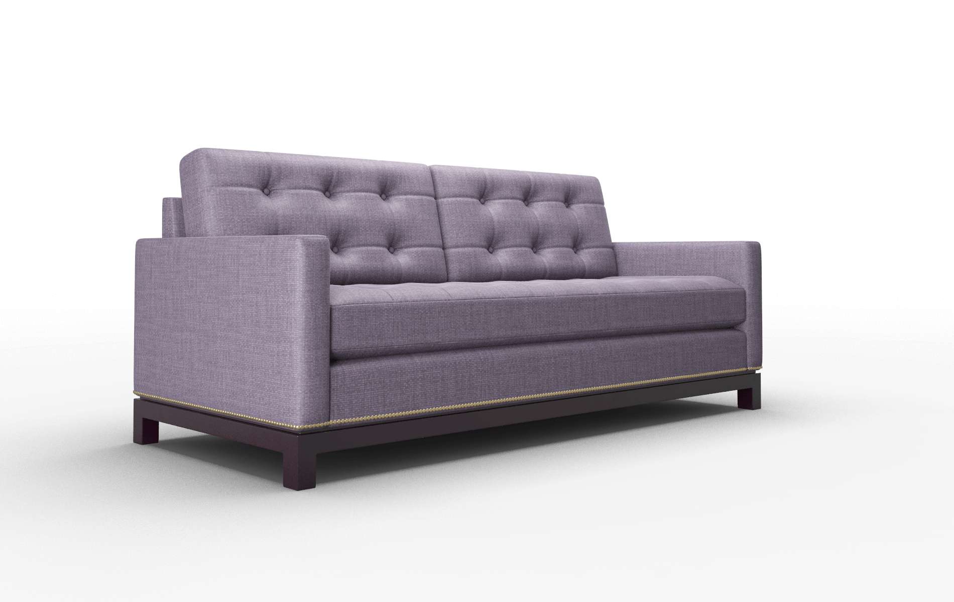 Davos Tess Blackberry Sofa espresso legs 2