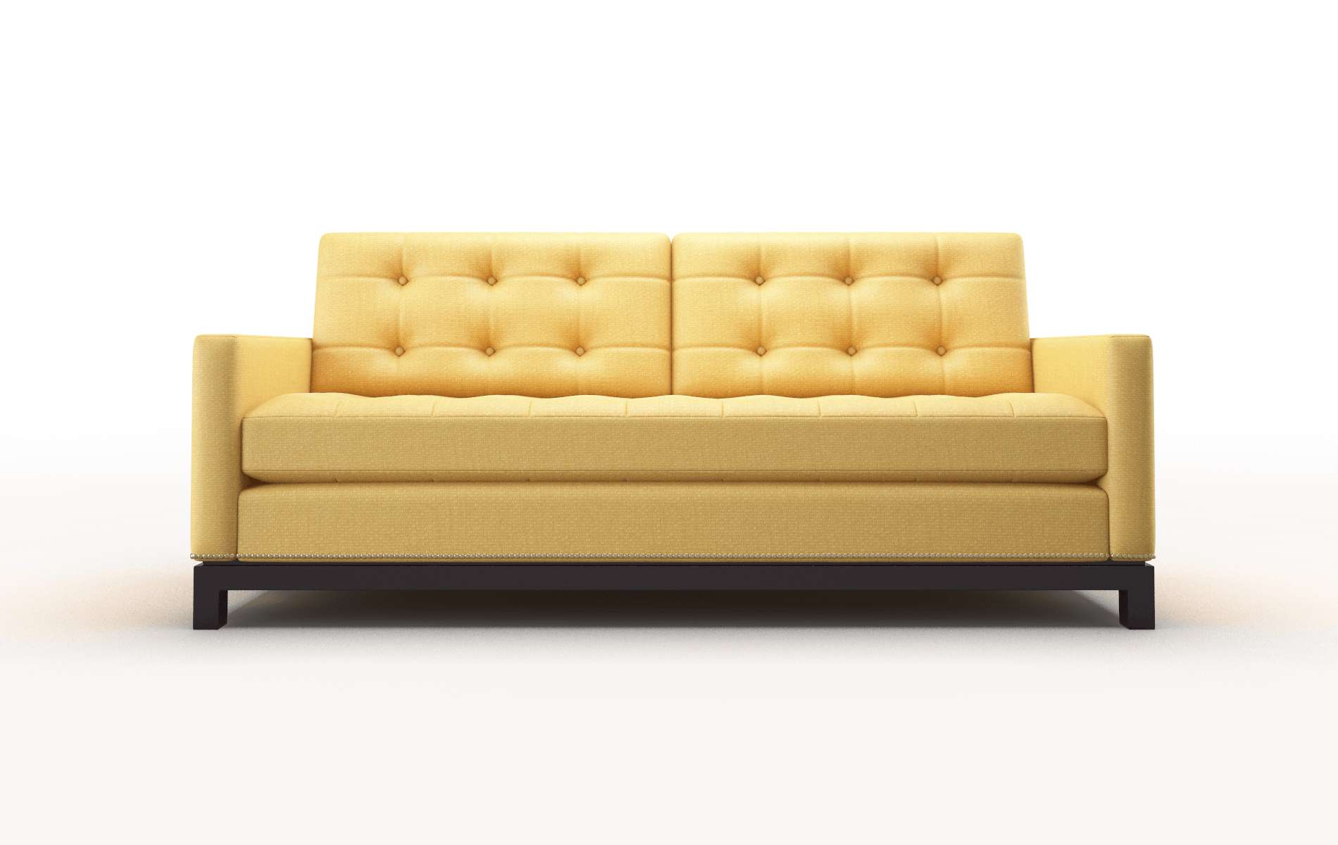 Davos Tess turmeric Sofa Espresso Legs  1