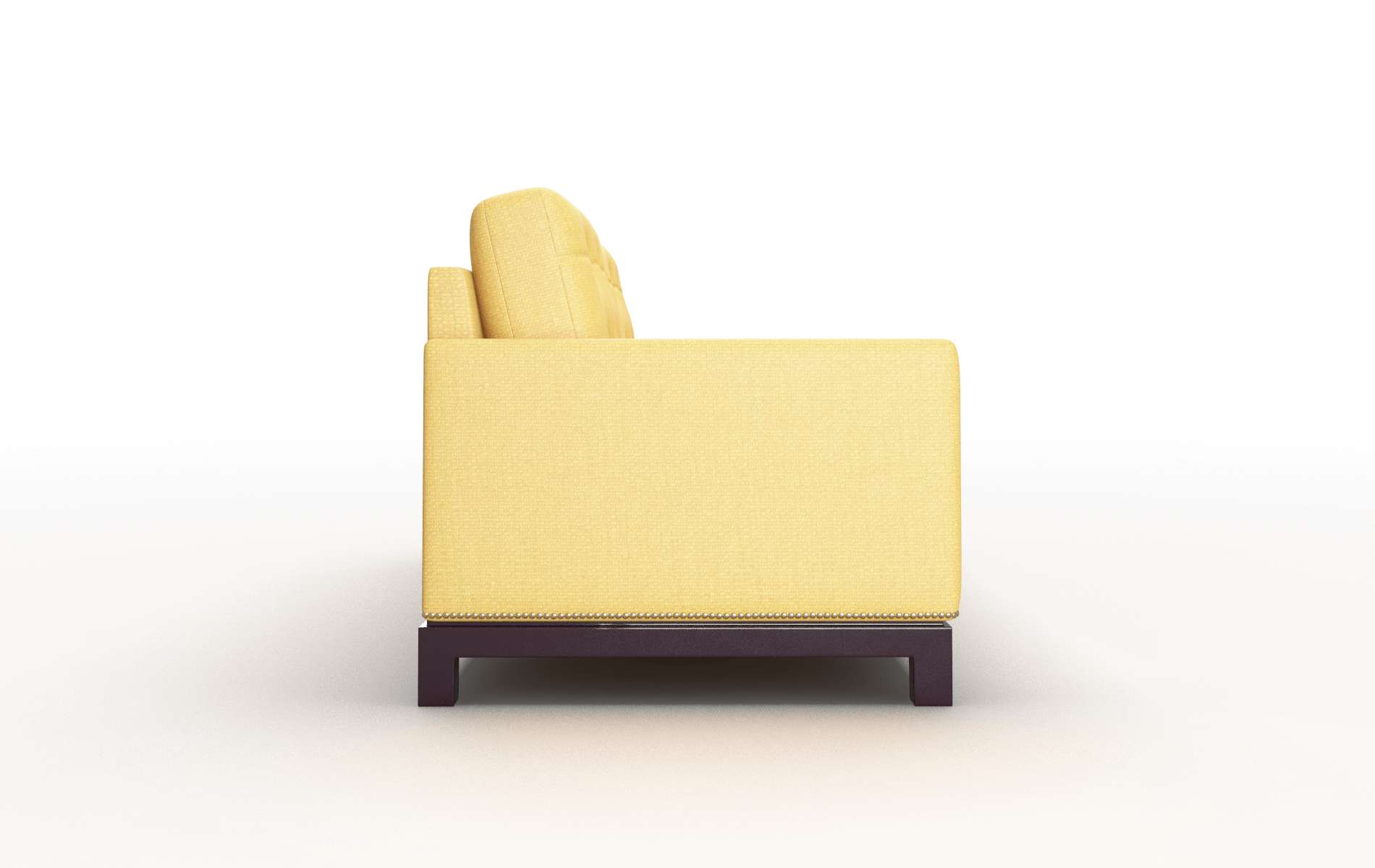 Davos Tess Turmeric Sofa espresso legs 3