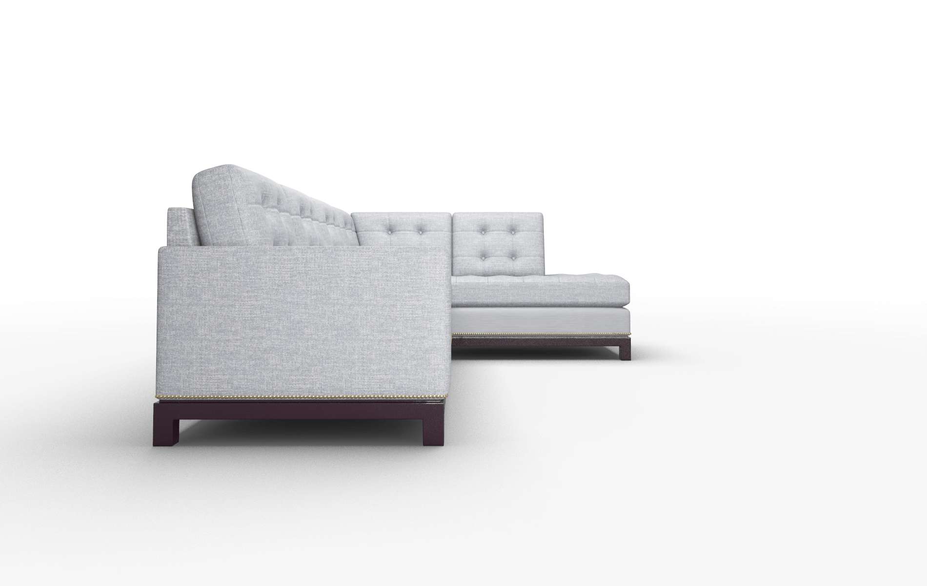 Davos Venus Mist Panel espresso legs 3