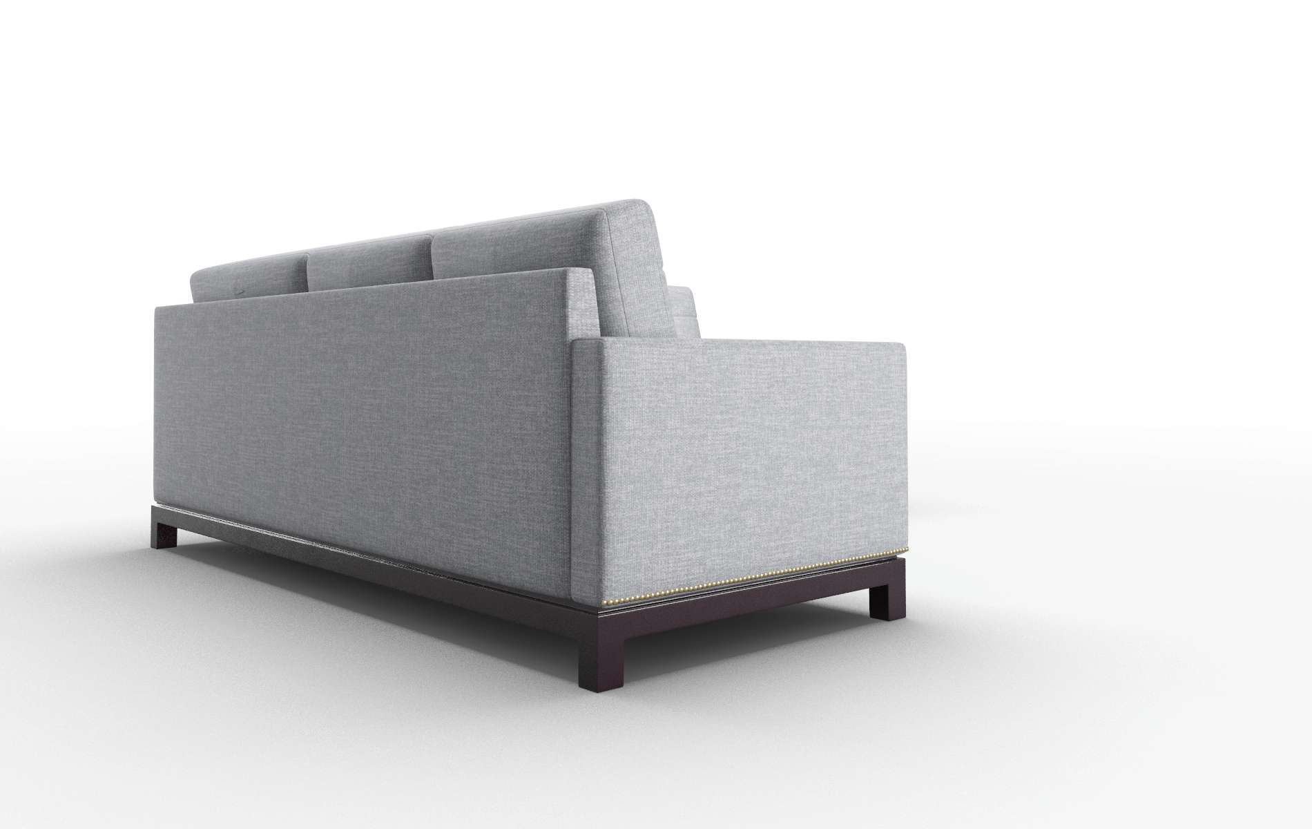 Davos Venus Mist Sectional espresso legs 3