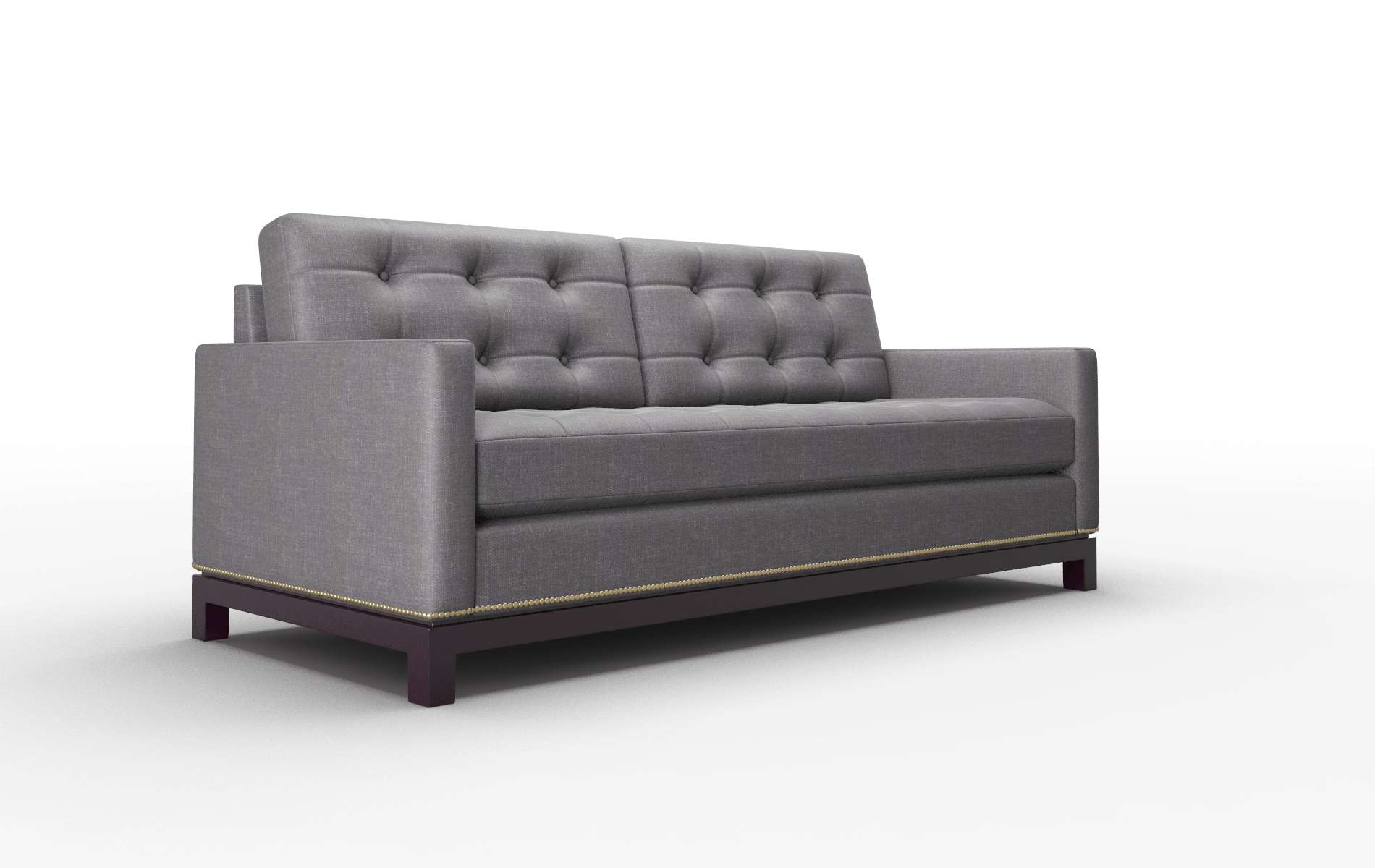 Davos Venus Onyx Sofa espresso legs 2