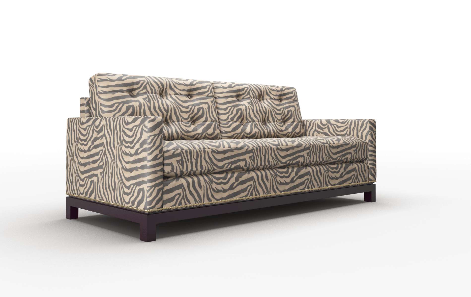 Davos Zambia Coffee Sofa espresso legs 2