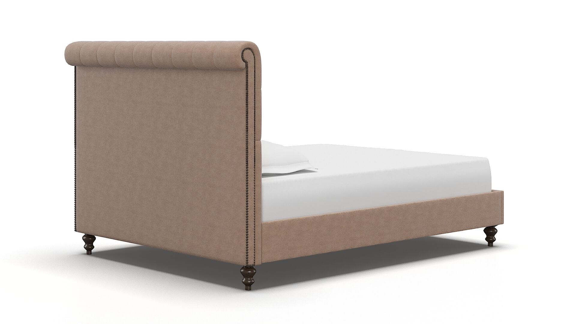 Decima Bella Cocoa Bed espresso legs 4