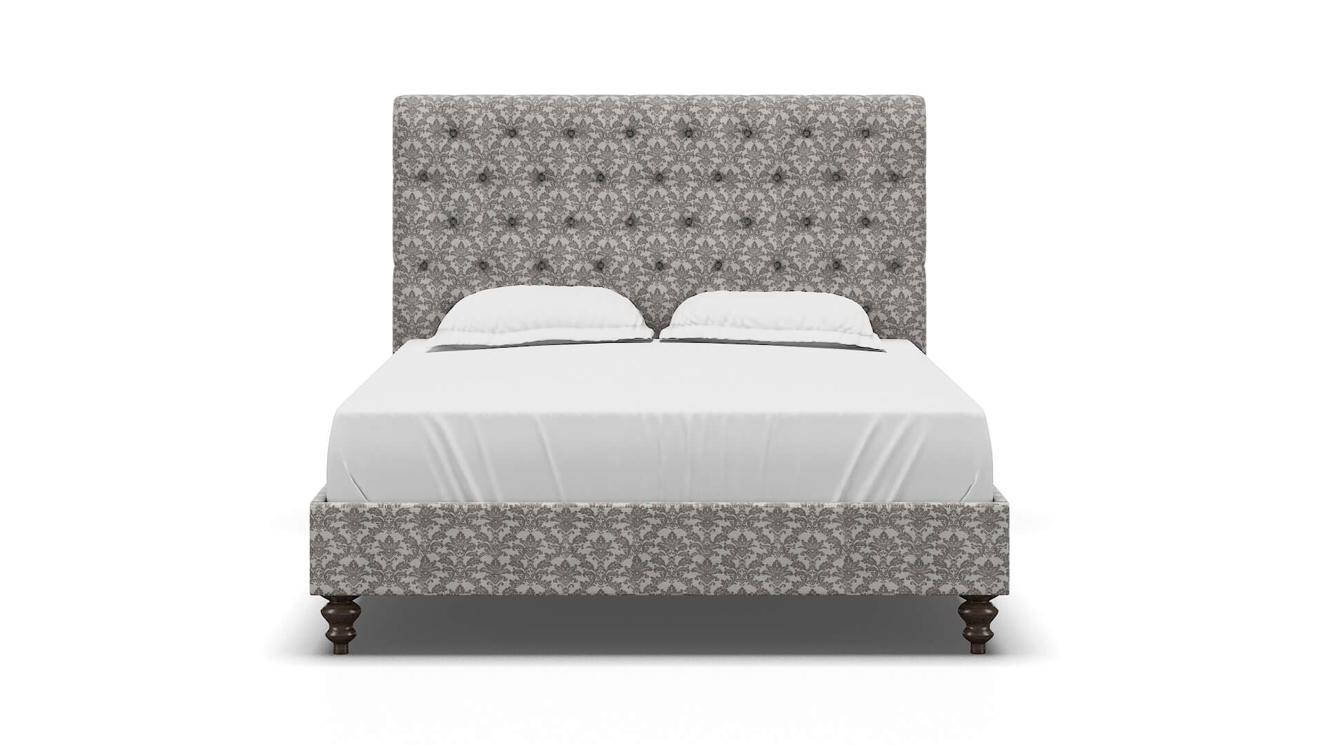 Decima Bergamo Dove Bed espresso legs 1
