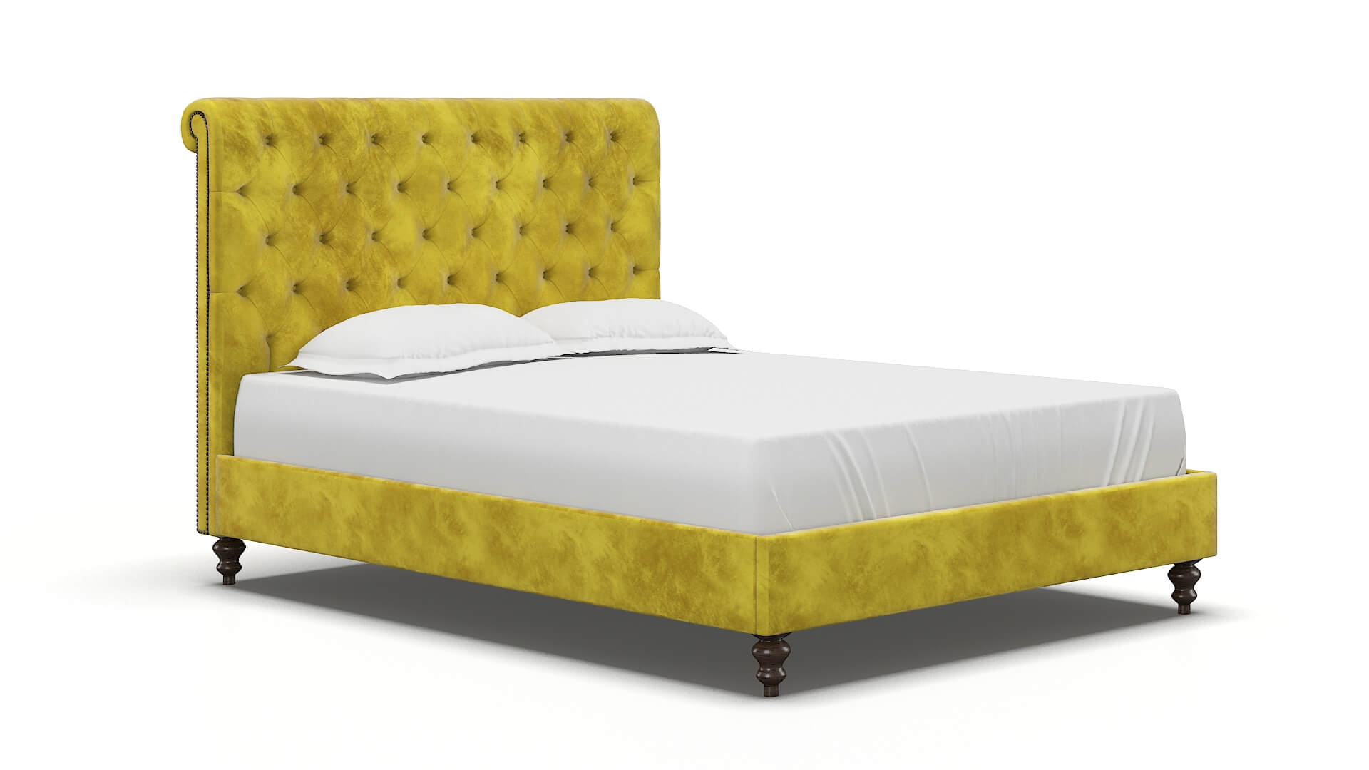Decima Buzz Belle Bed espresso legs 2