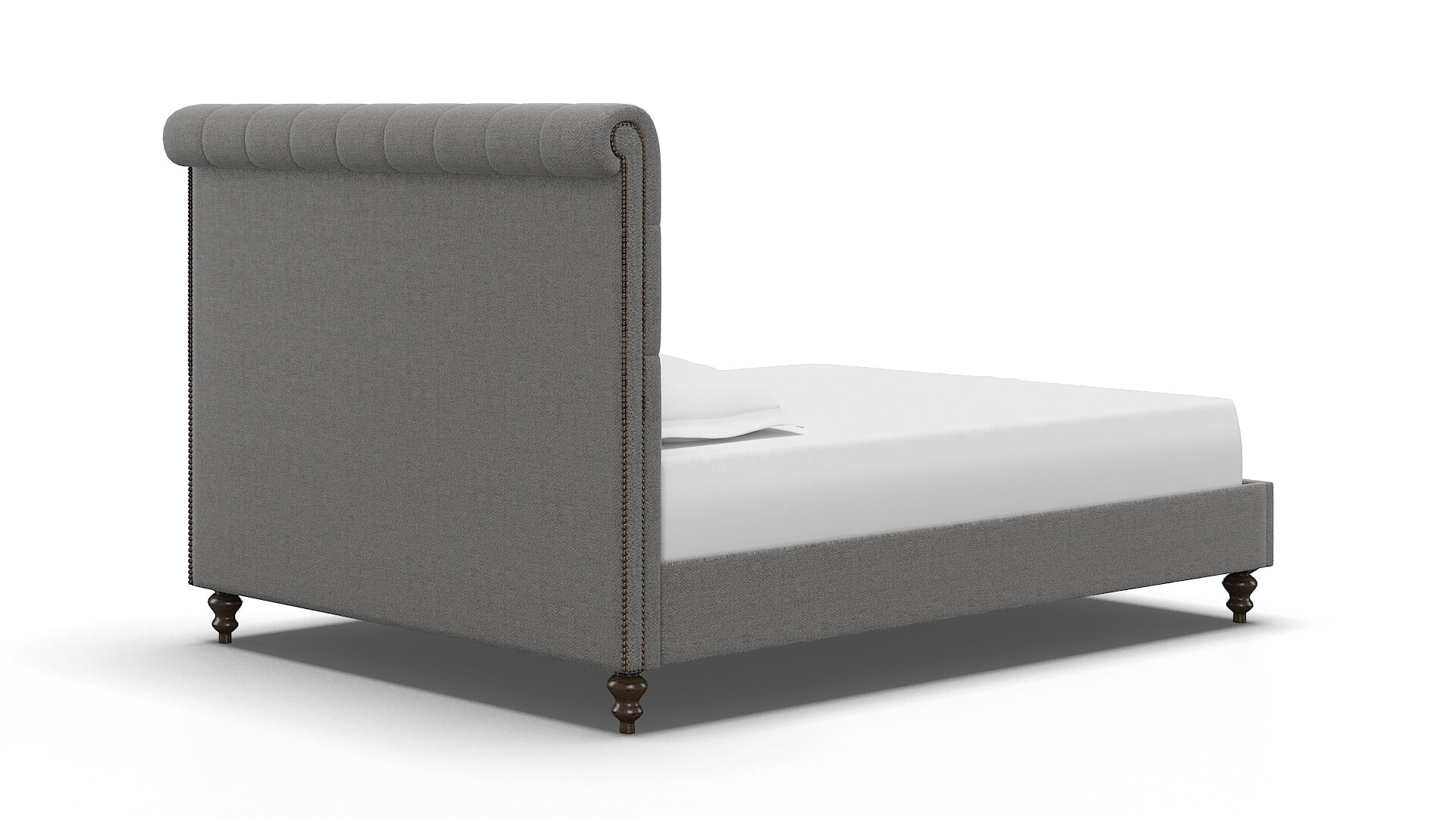 Decima Catalina Steel Bed espresso legs 4
