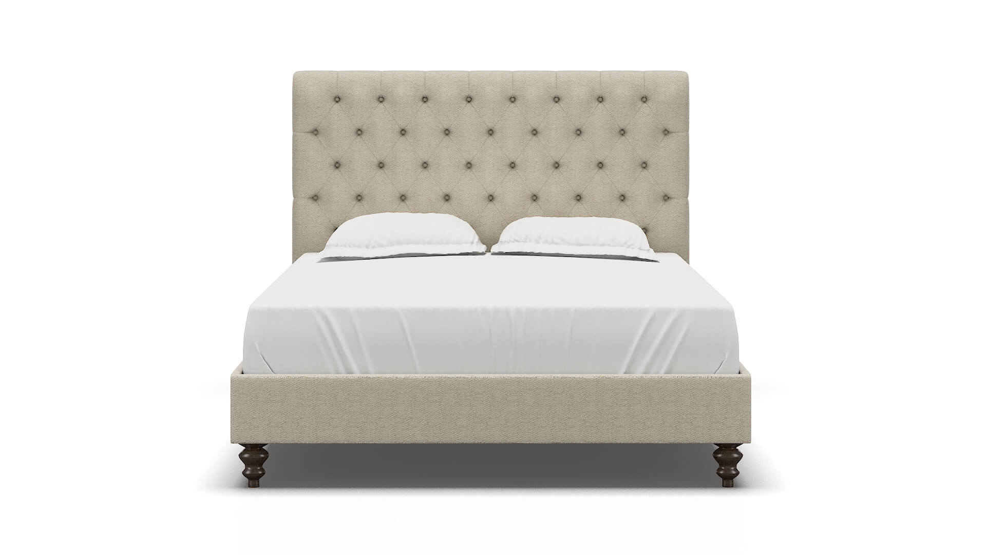 Decima Catalina Wheat Bed espresso legs 1