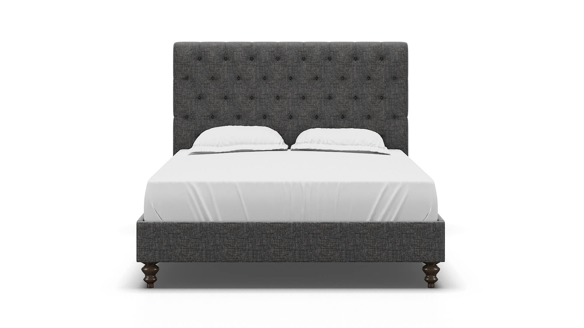 Decima Curious Pacific Bed espresso legs 1