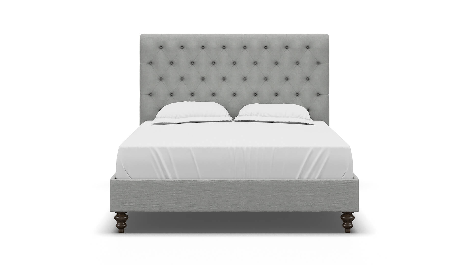 Decima Dawson Platinum Bed espresso legs 1