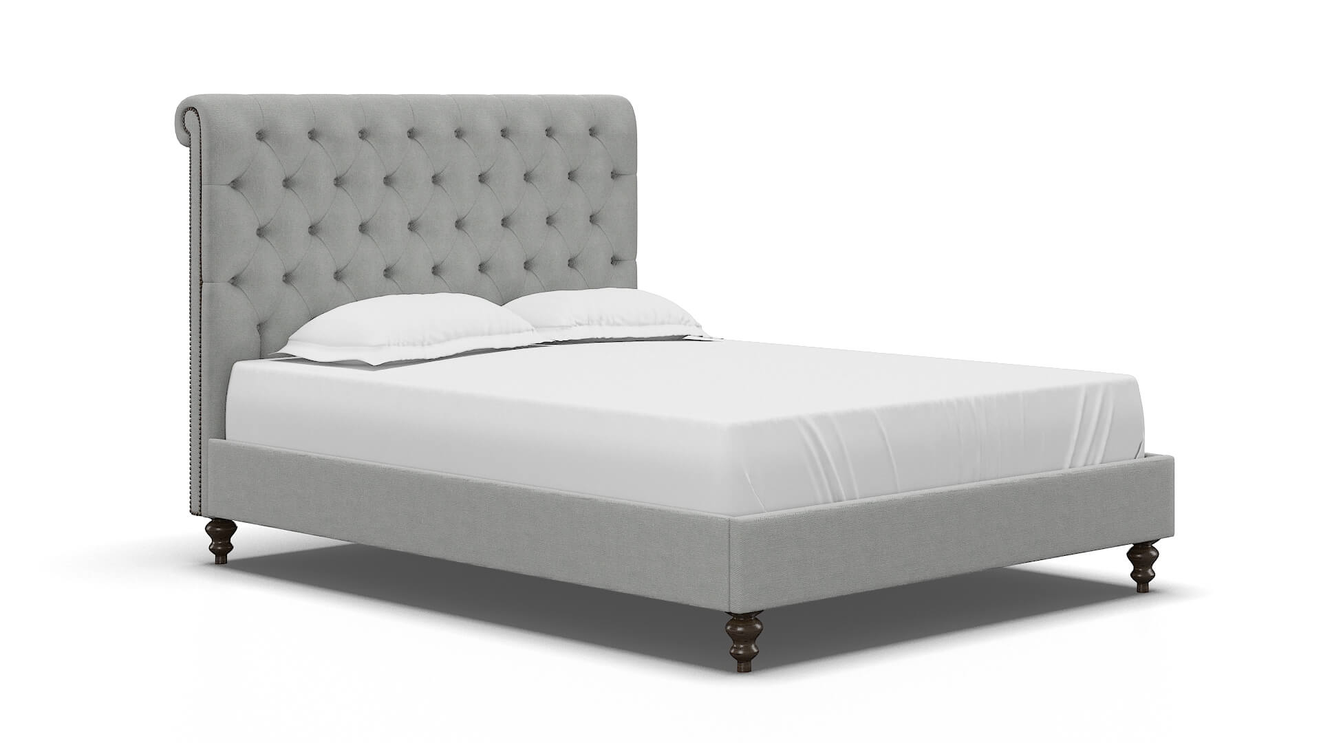 Decima Dawson Platinum Bed espresso legs 2