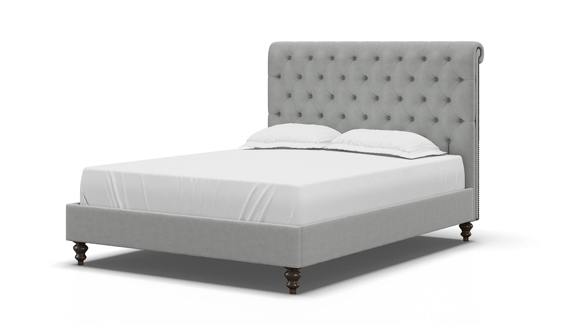 Decima Dawson Platinum Bed espresso legs 5