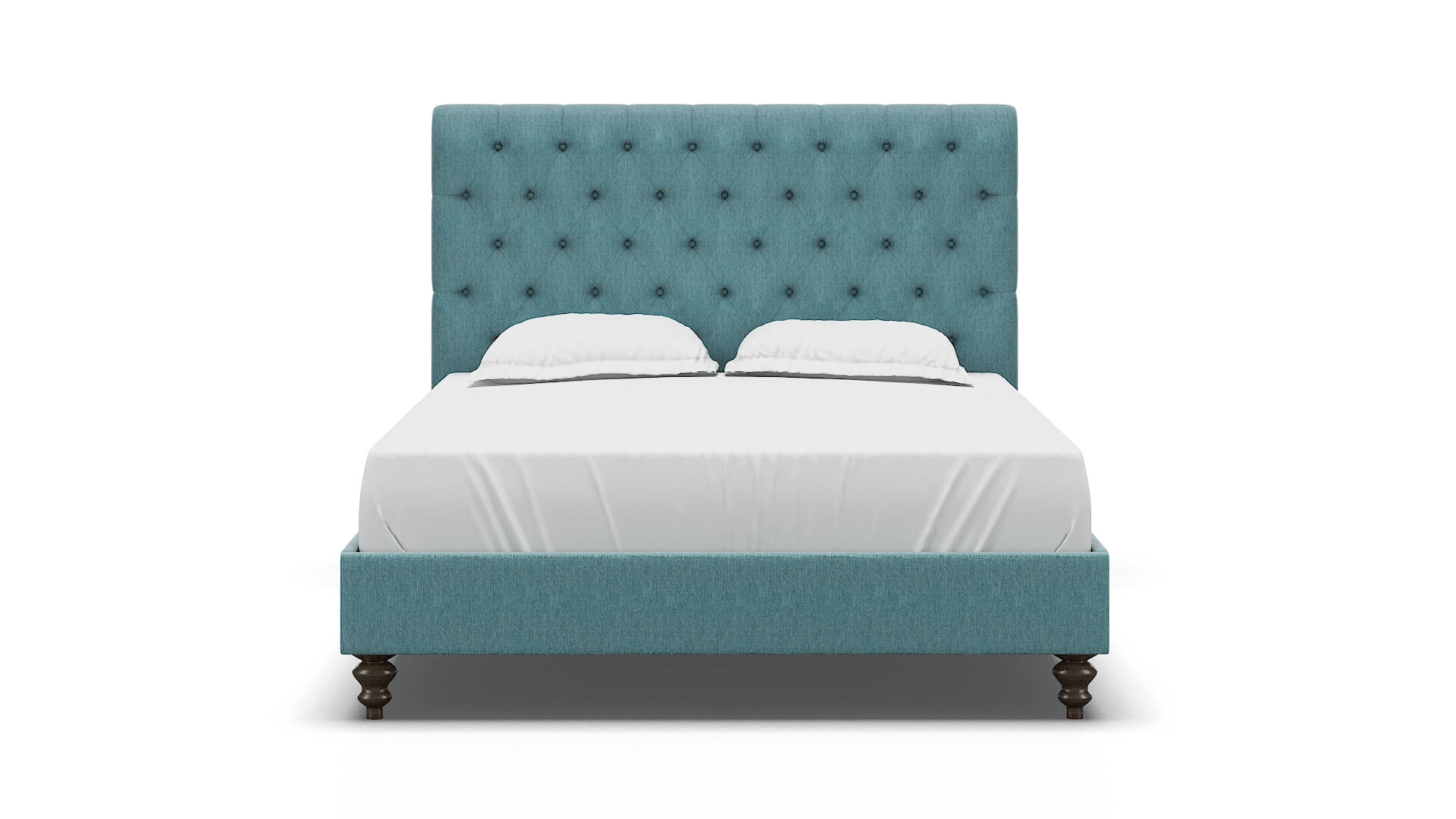 Decima Dream_d Peacock Bed espresso legs 1