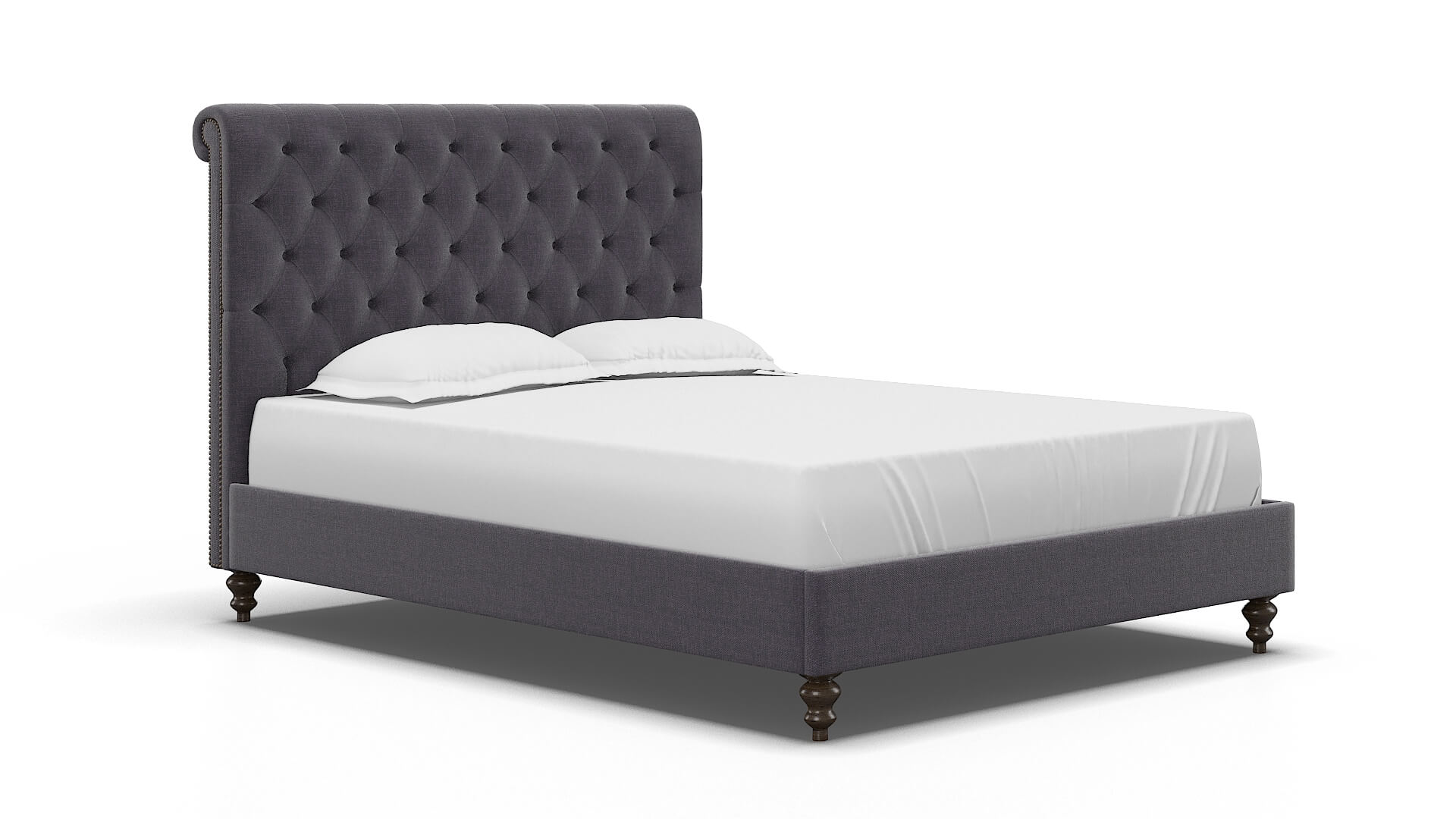 Decima Durham Ink Bed espresso legs 2
