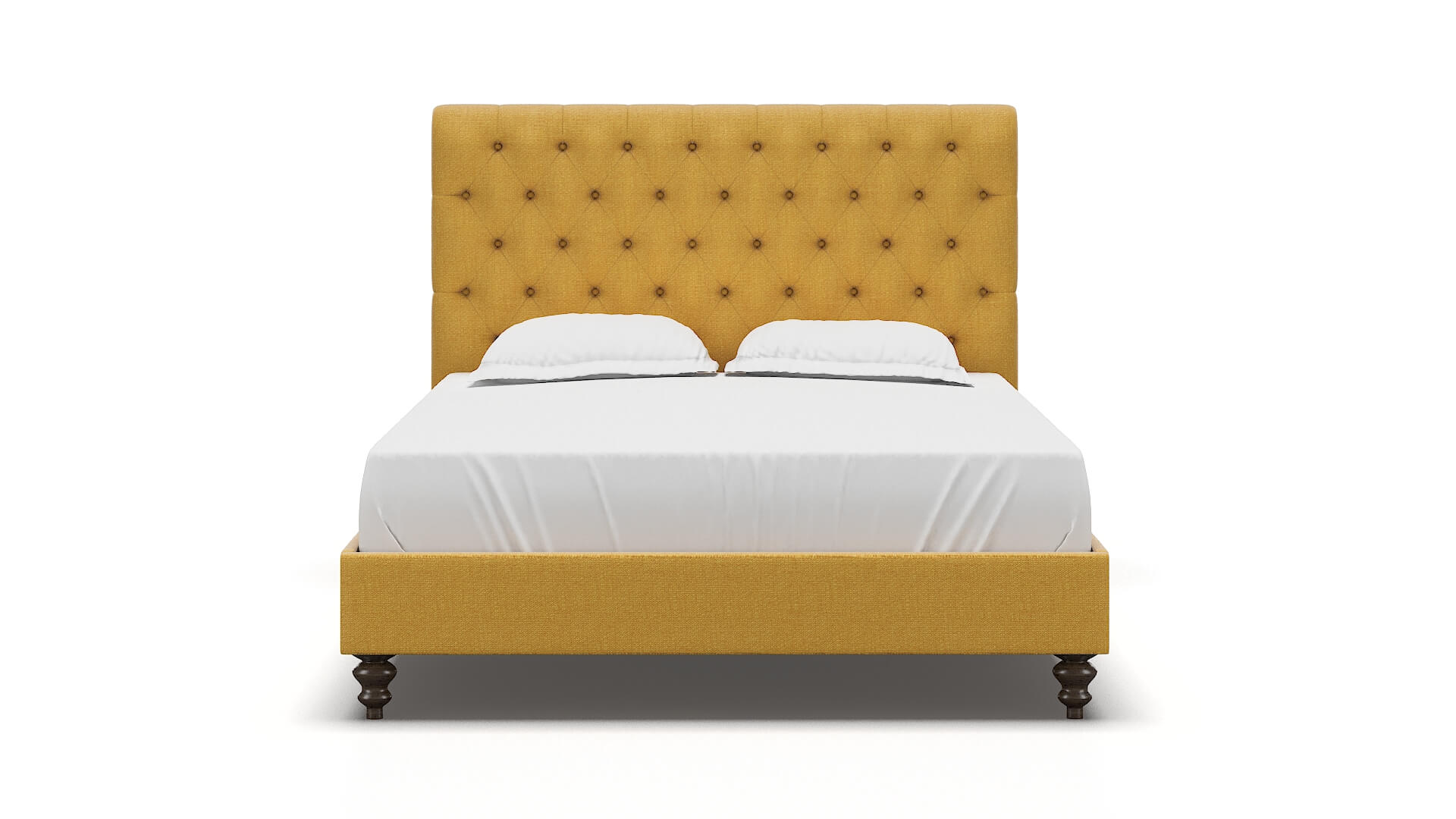 Decima Glee Aglow Bed espresso legs 1