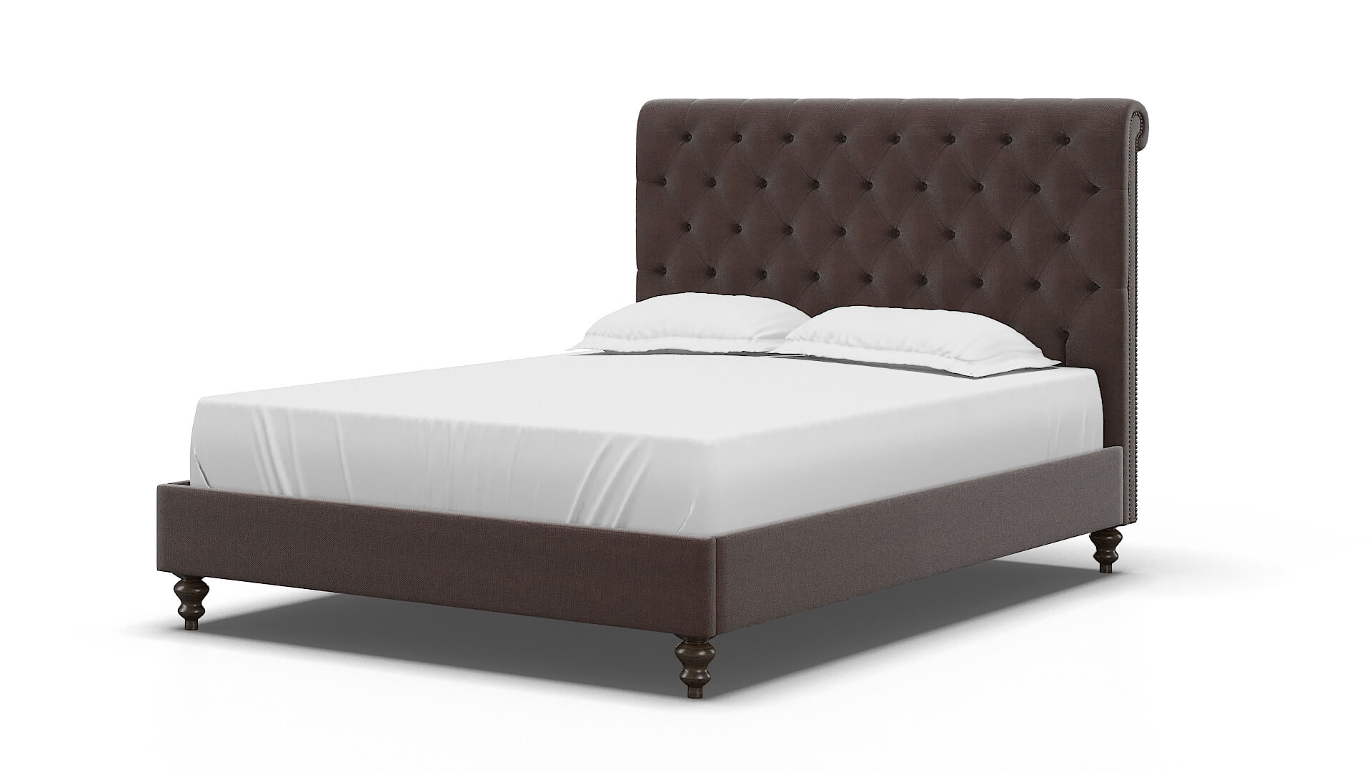 Decima Insight Cafe Bed espresso legs 5