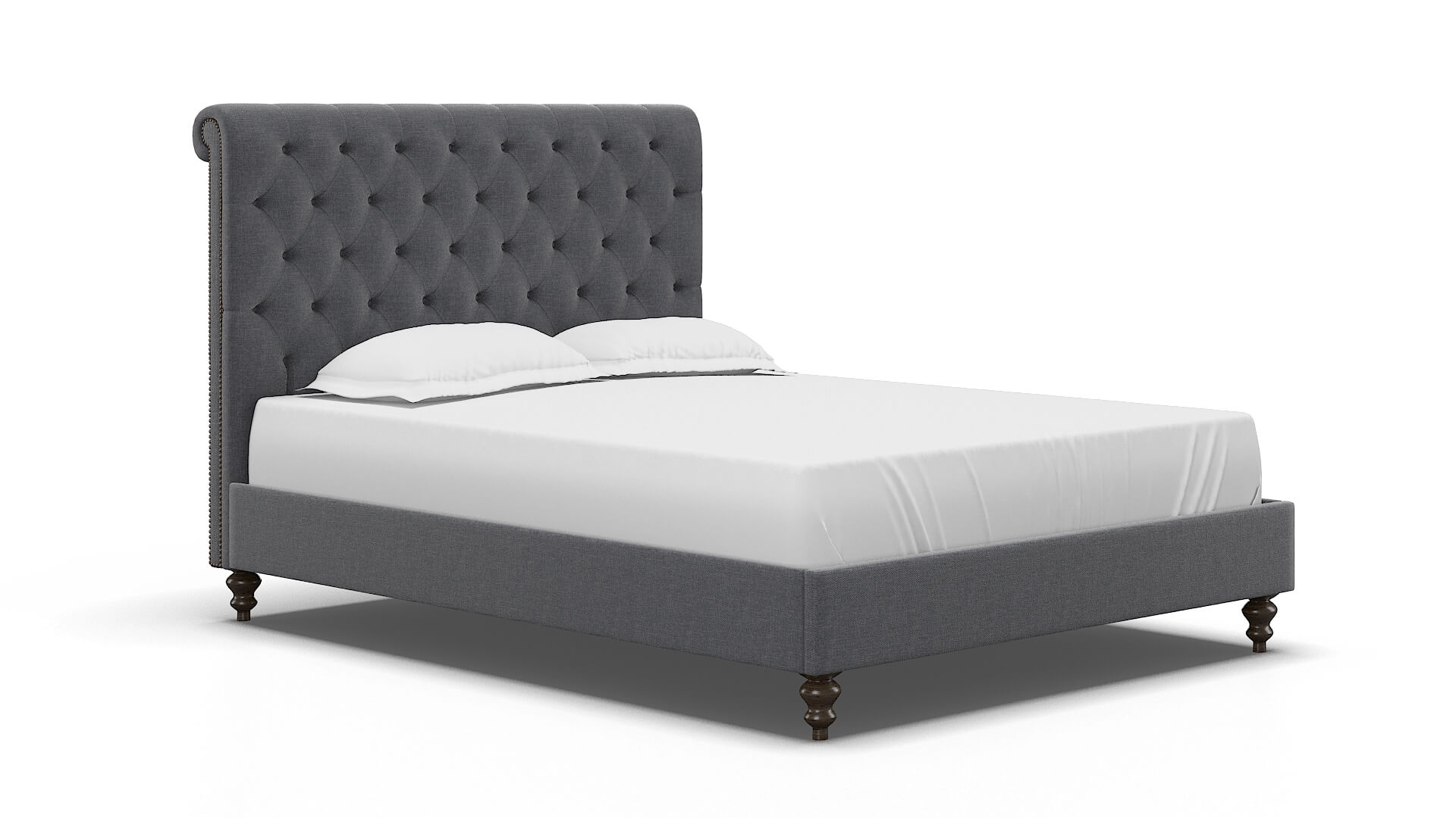 Decima Notion Graphite Bed espresso legs 2
