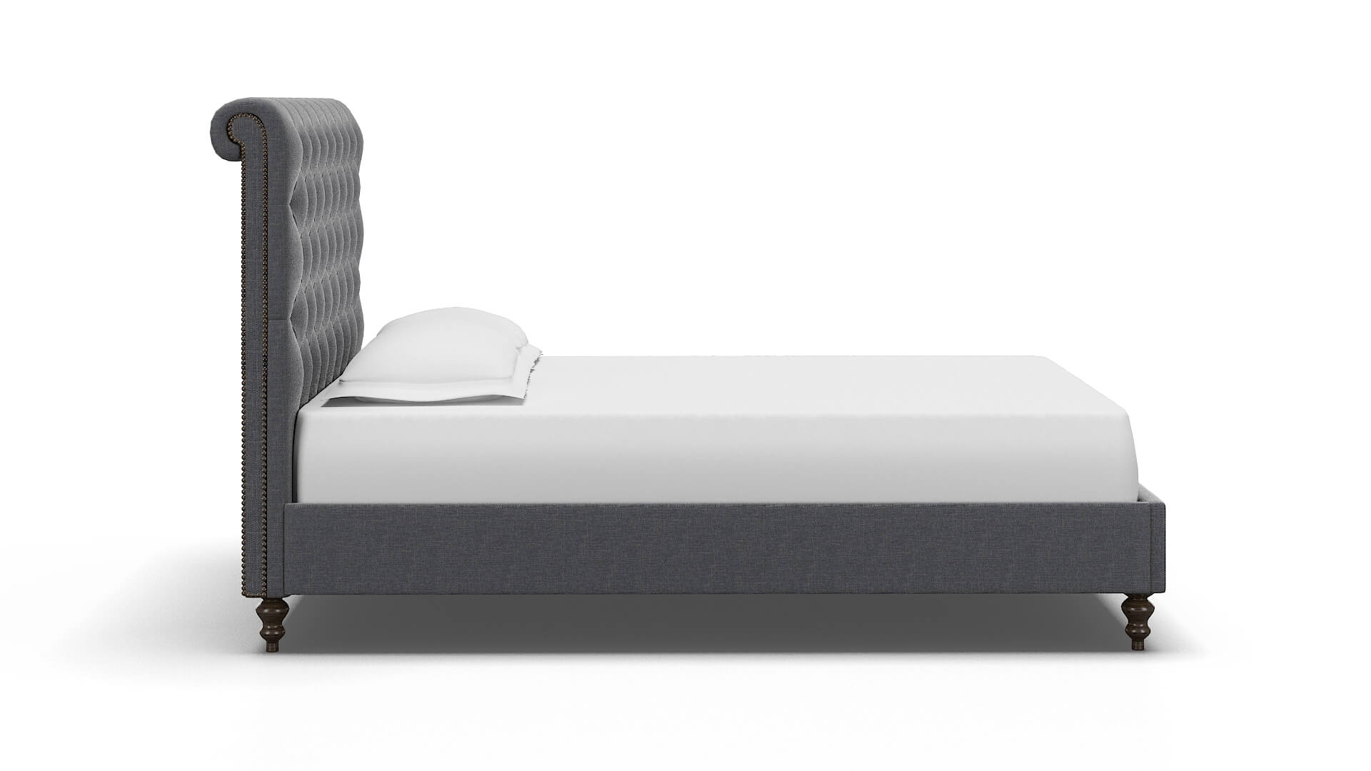 Decima Notion Graphite Bed espresso legs 3