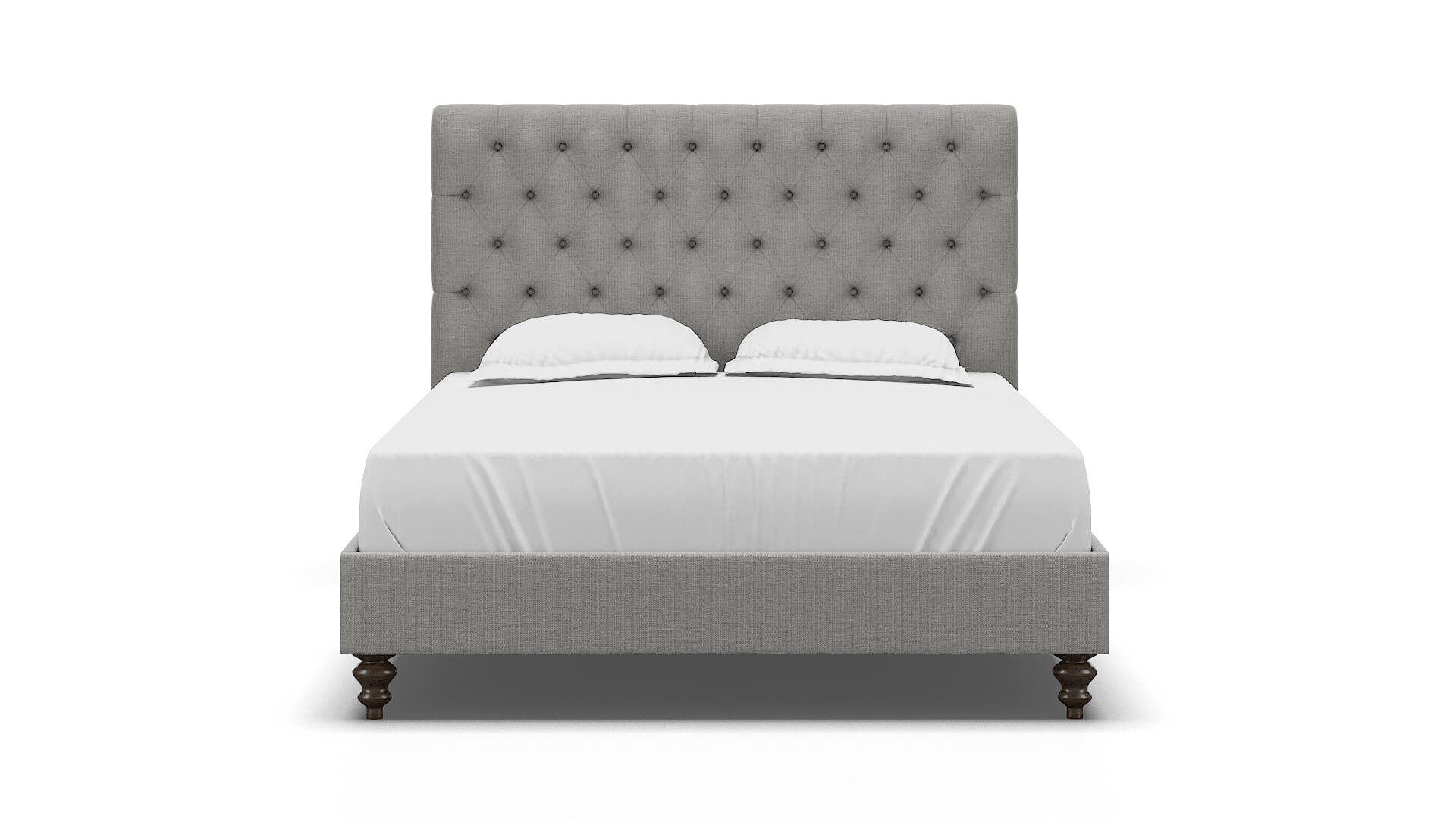 Decima Parker Silver Bed espresso legs 1