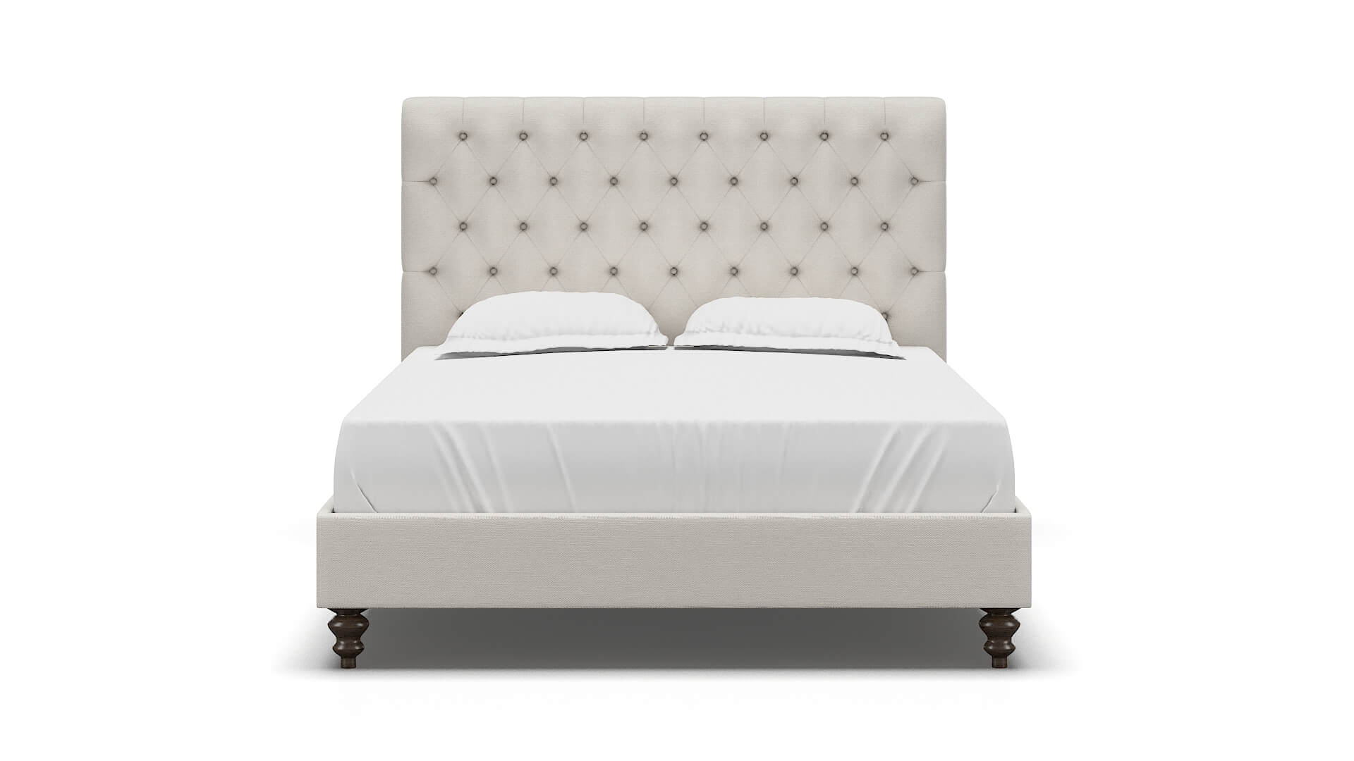 Decima Redondo Pearl Bed espresso legs 1