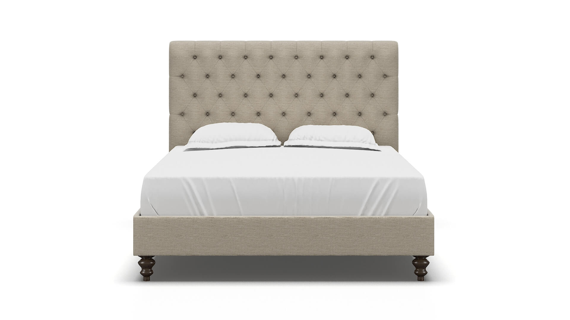 Decima Rocket Dove Bed espresso legs 1