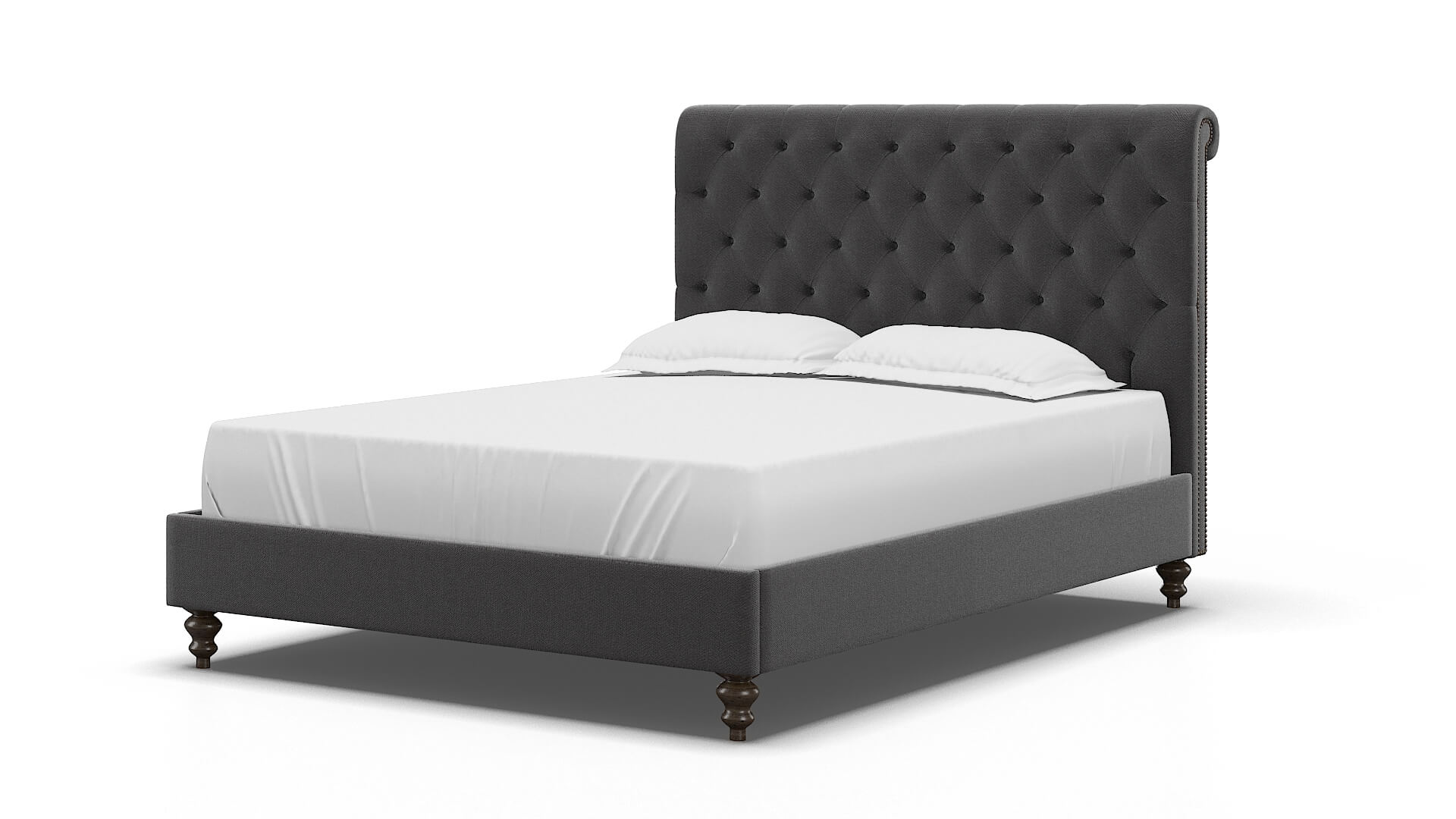 Decima Royale Eclipse Bed espresso legs 5