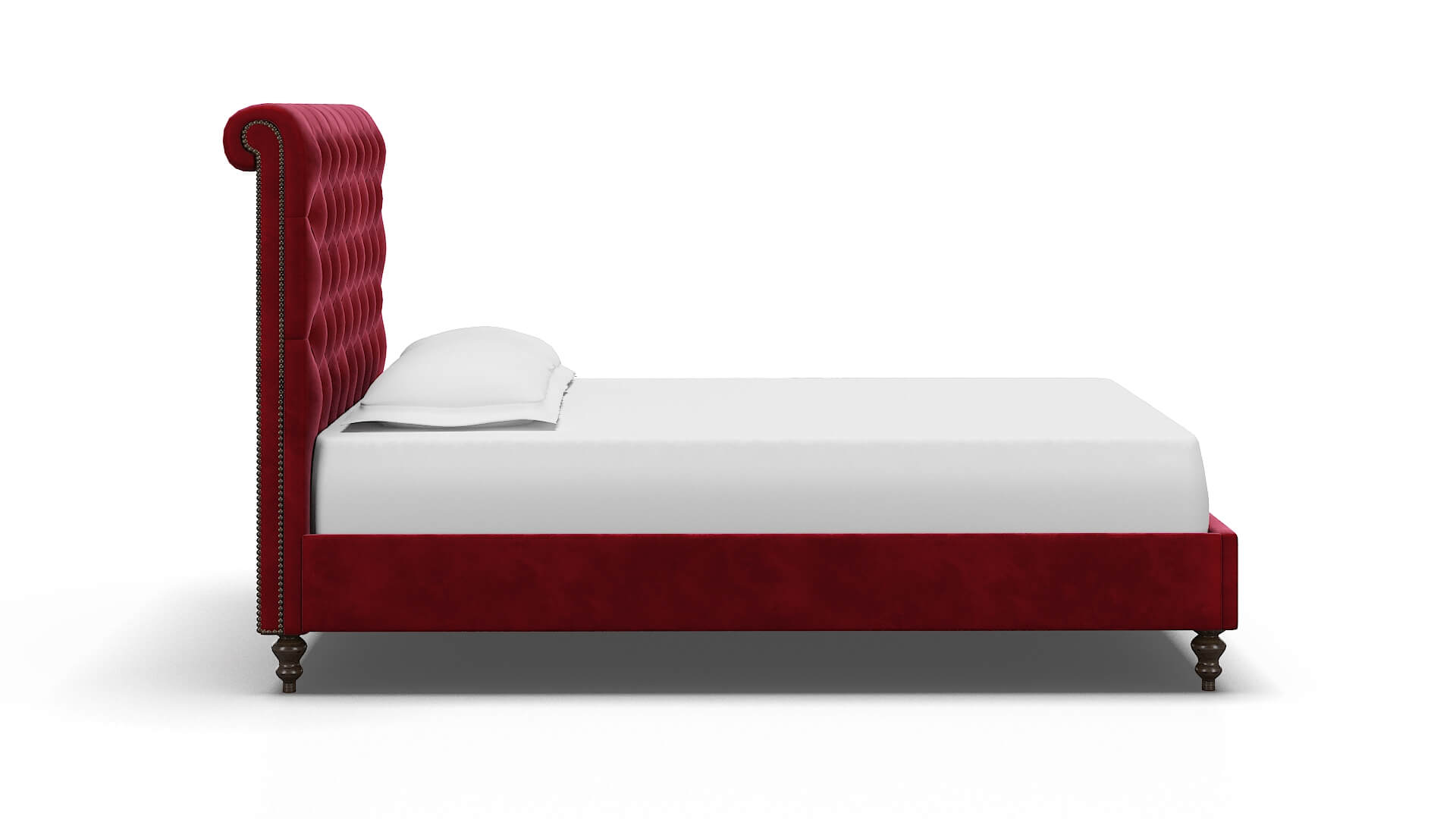 Decima Royale Ruby Bed espresso legs 3