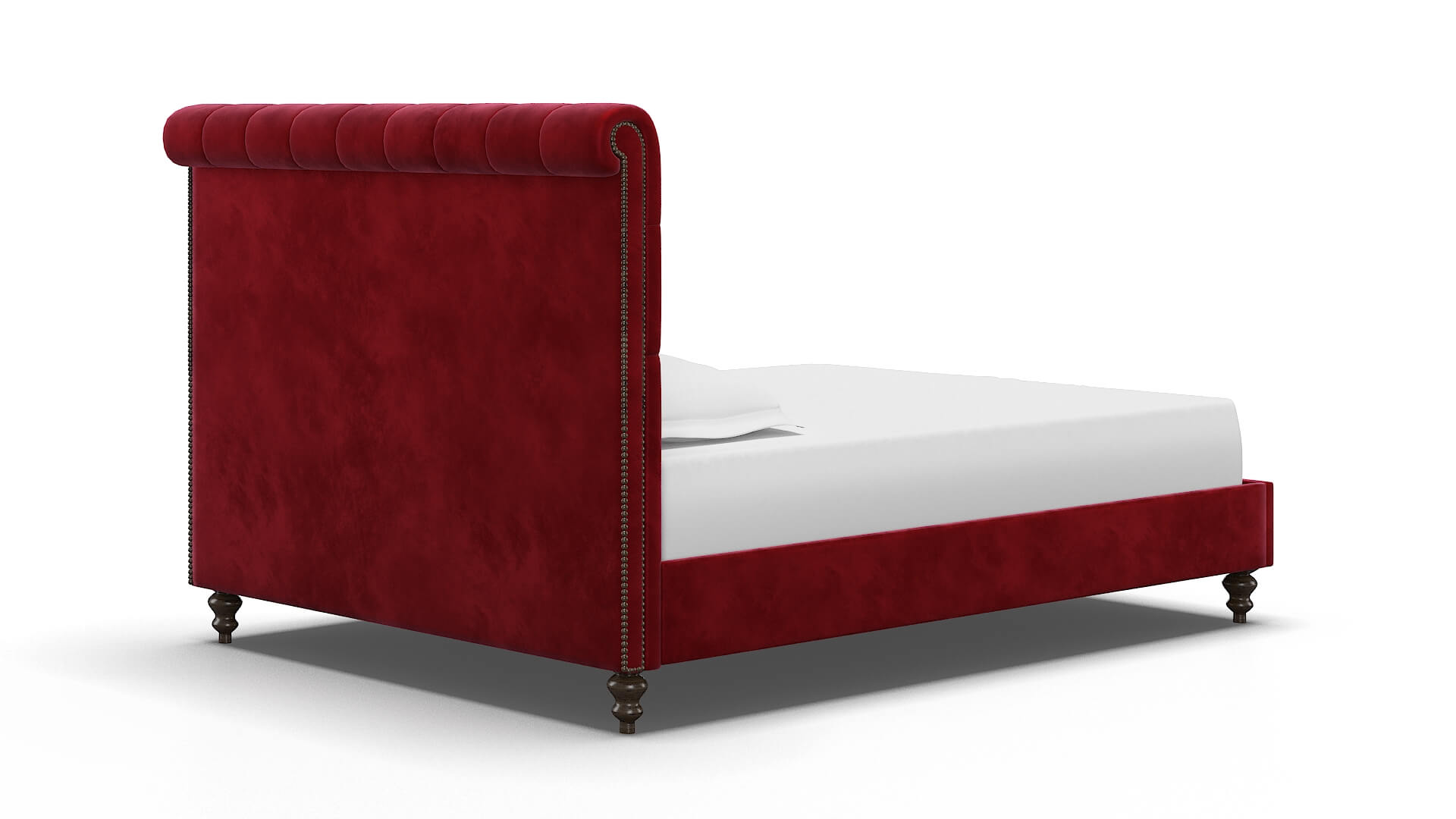 Decima Royale Ruby Bed espresso legs 4