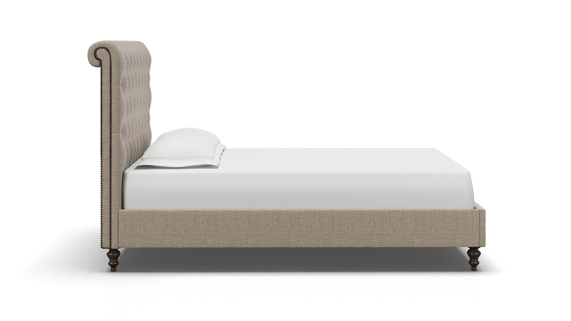 Decima Sosoftness 74 Bed espresso legs 3