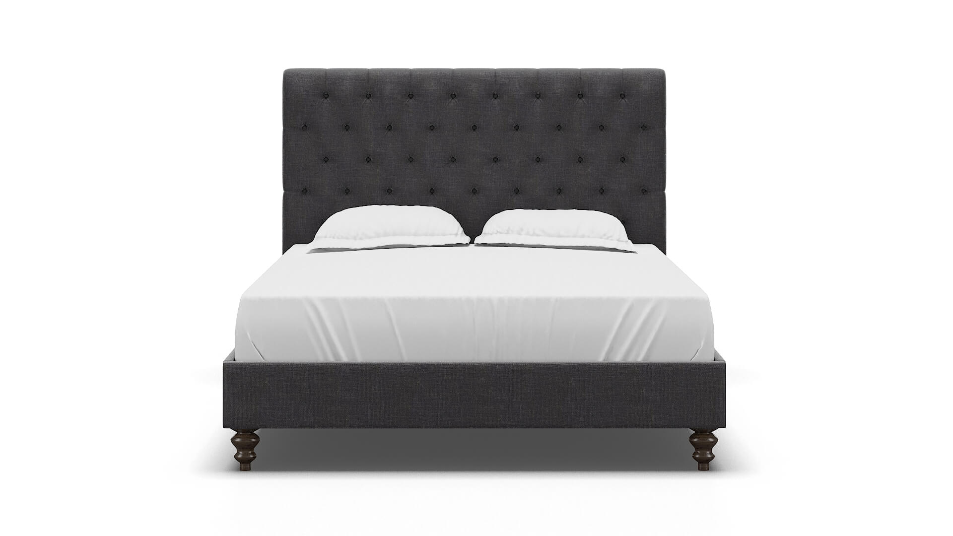 Decima Venus Onyx Bed espresso legs 1