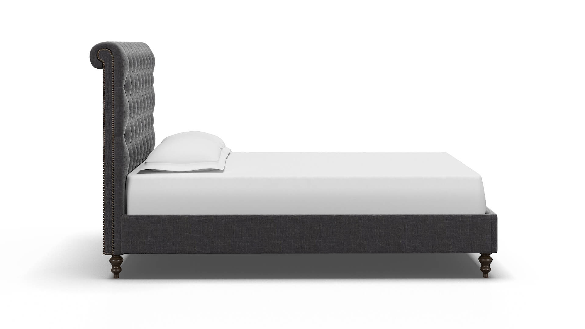 Decima Venus Onyx Bed espresso legs 3
