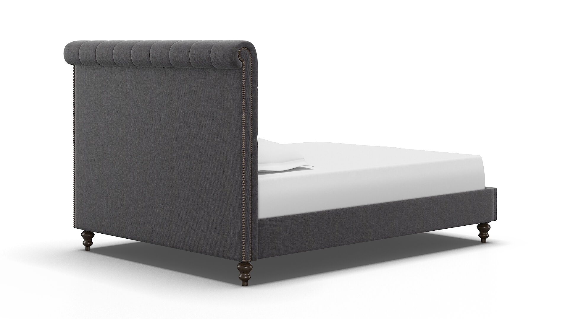 Decima Venus Onyx Bed espresso legs 4