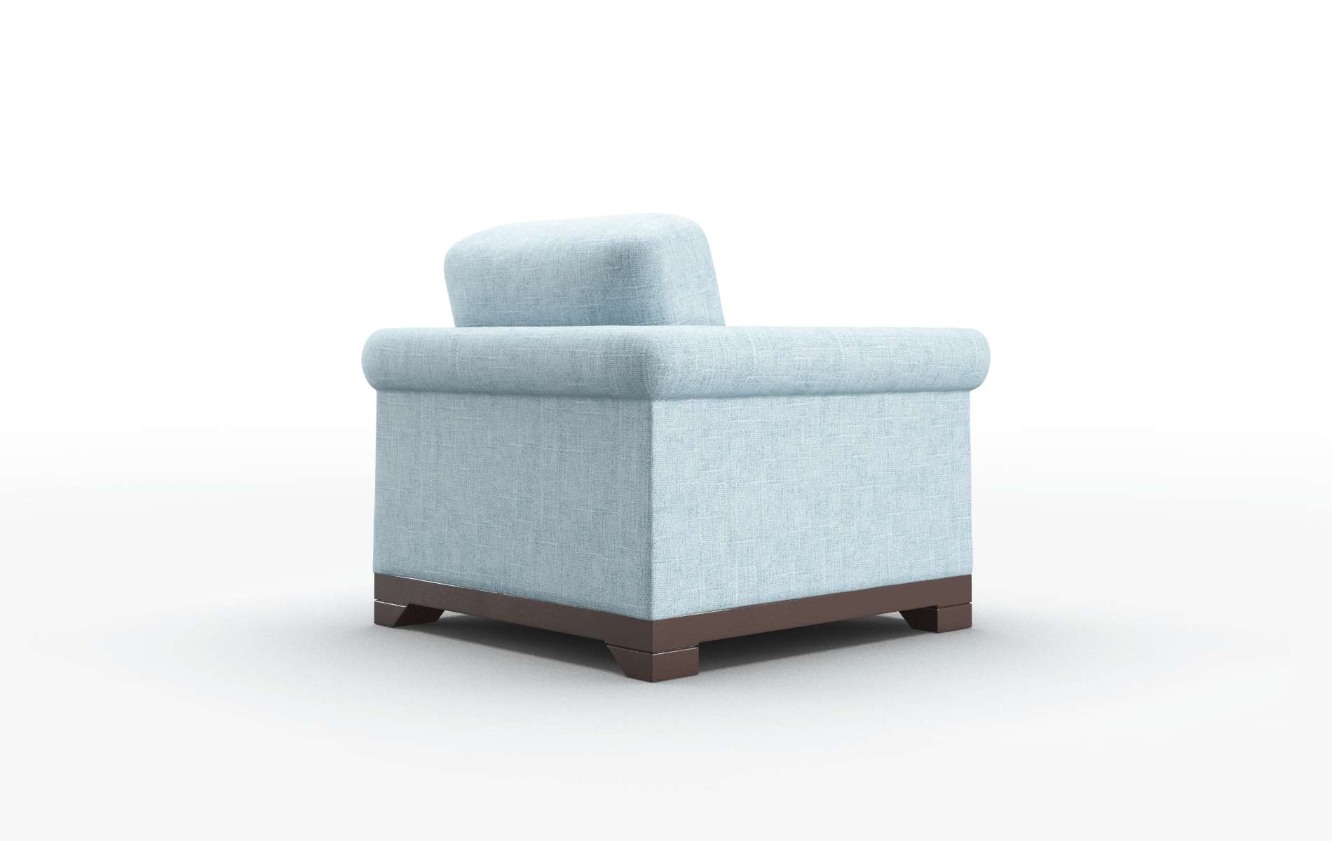 Denver Atlas Turquoise Chair espresso legs 5