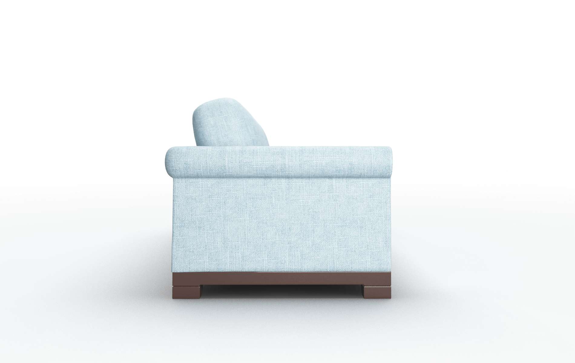Denver Atlas Turquoise Sofa espresso legs 3