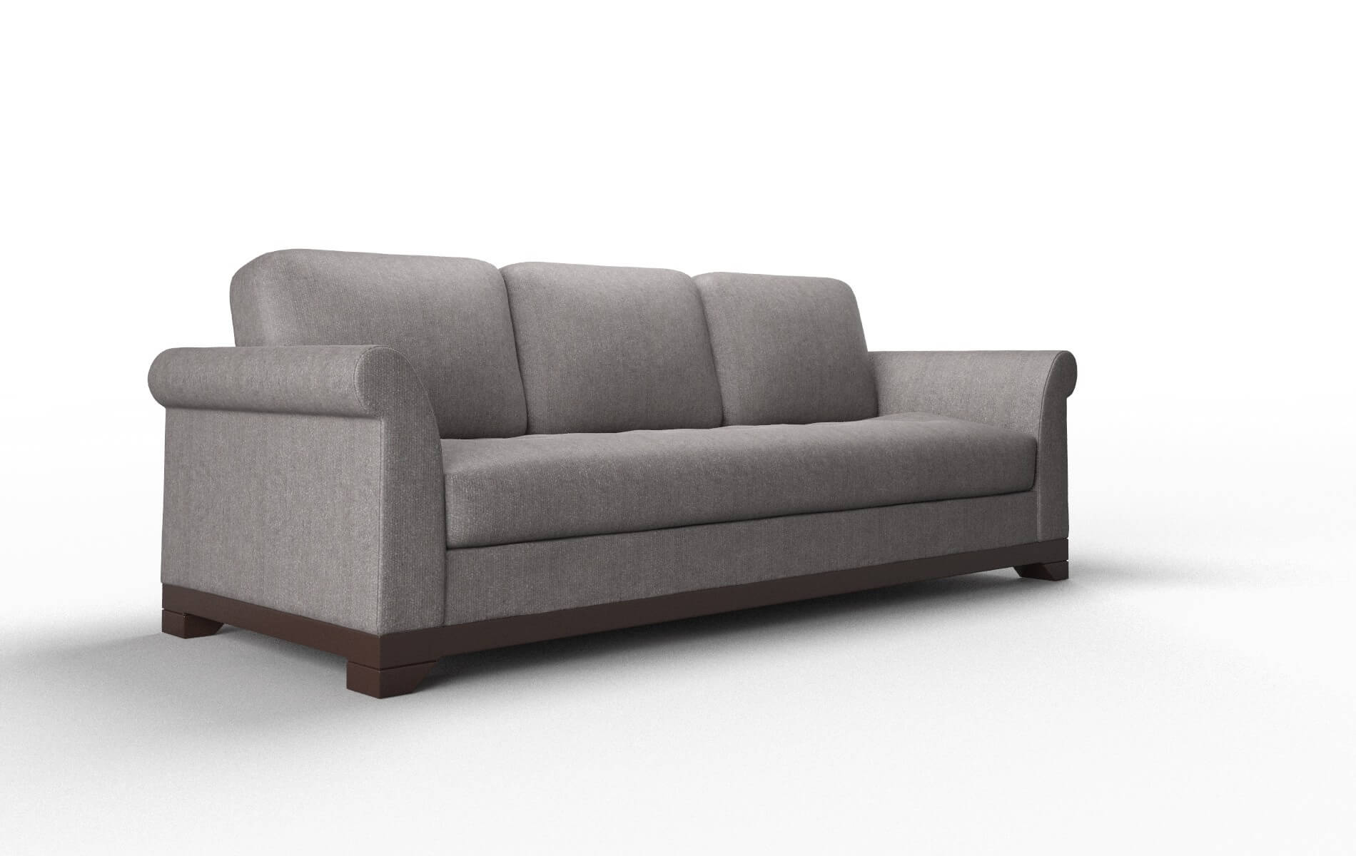 Denver Atlas_plz Silver Sofa espresso legs 2