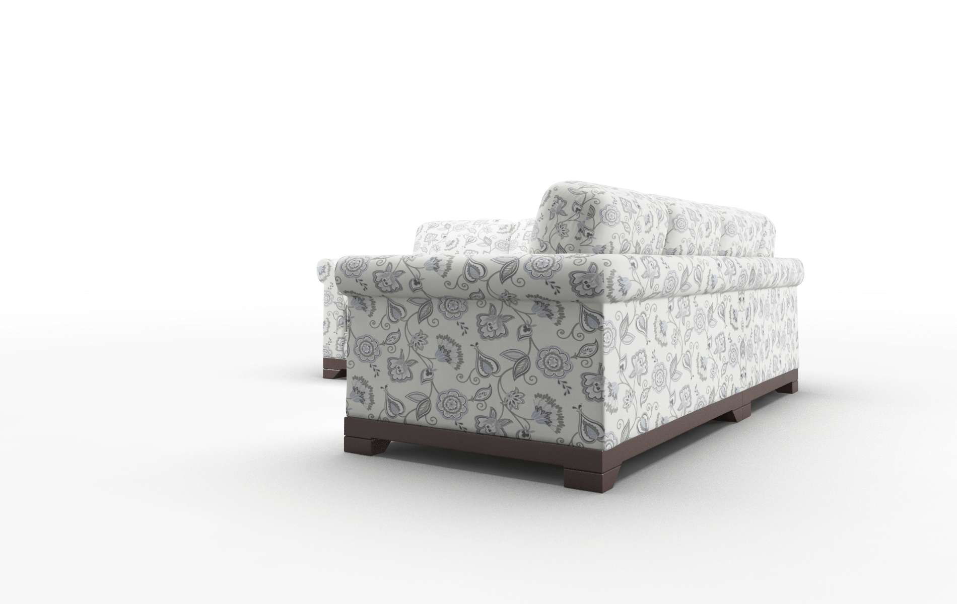 Denver Avignon Sky Sectional espresso legs 4