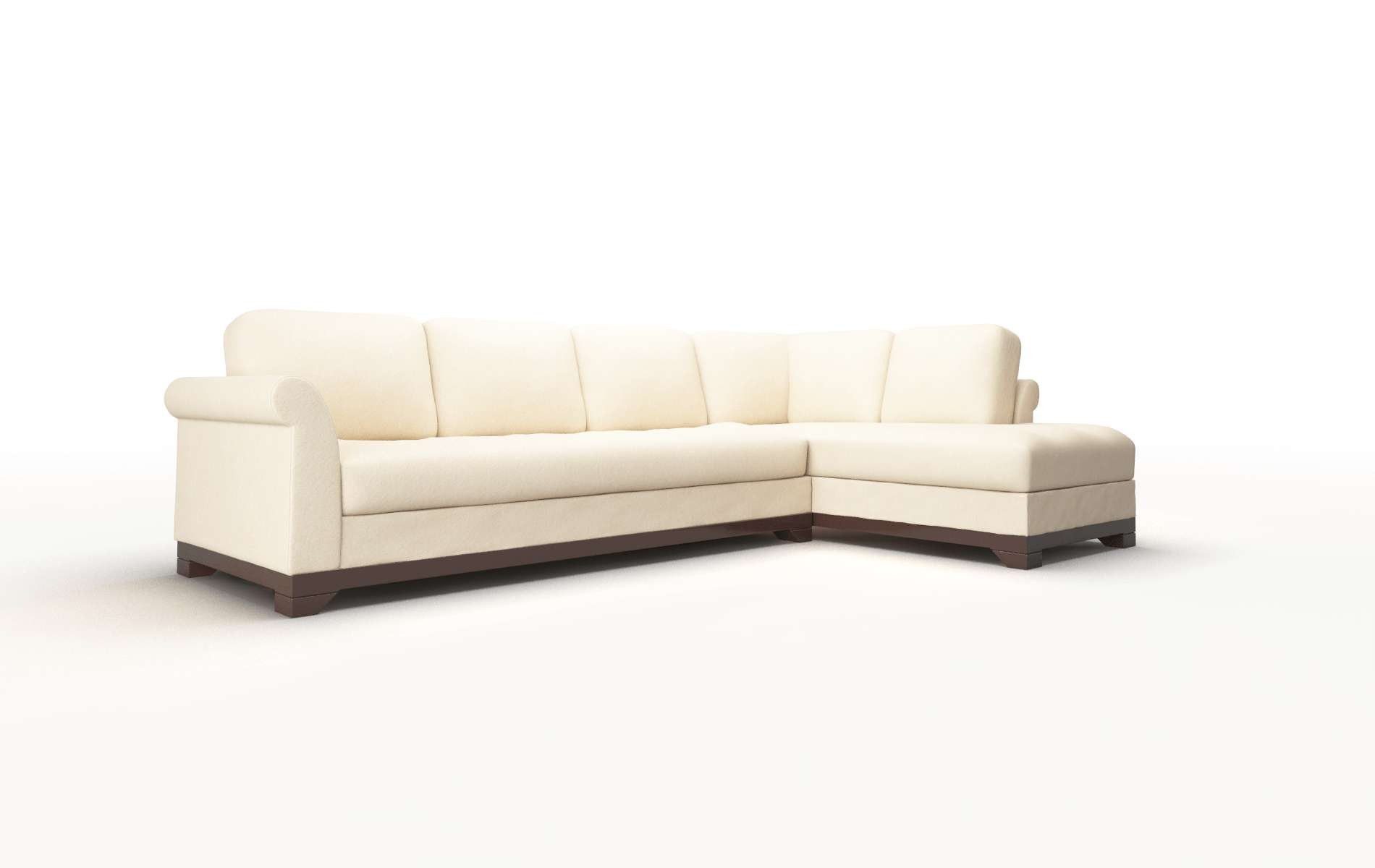 Denver Bella Buckwheat Panel espresso legs 2