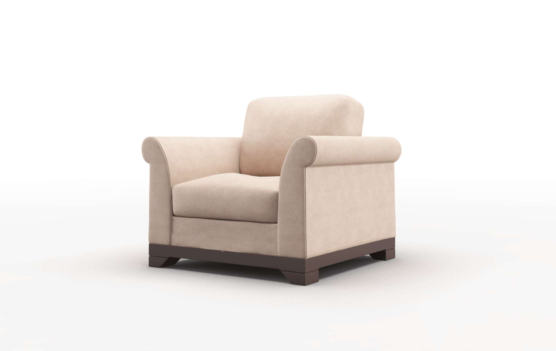 Denver Bella Cocoa Chair espresso legs 4