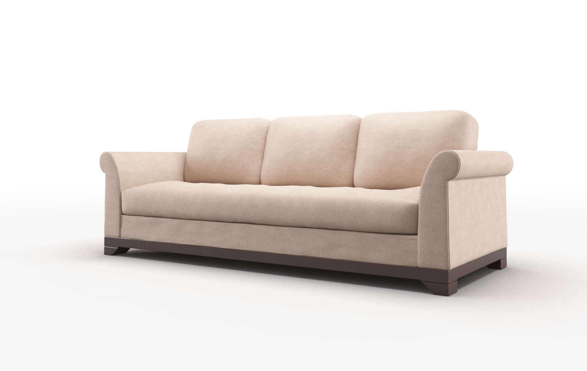 Denver Bella Cocoa Sofa espresso legs 4