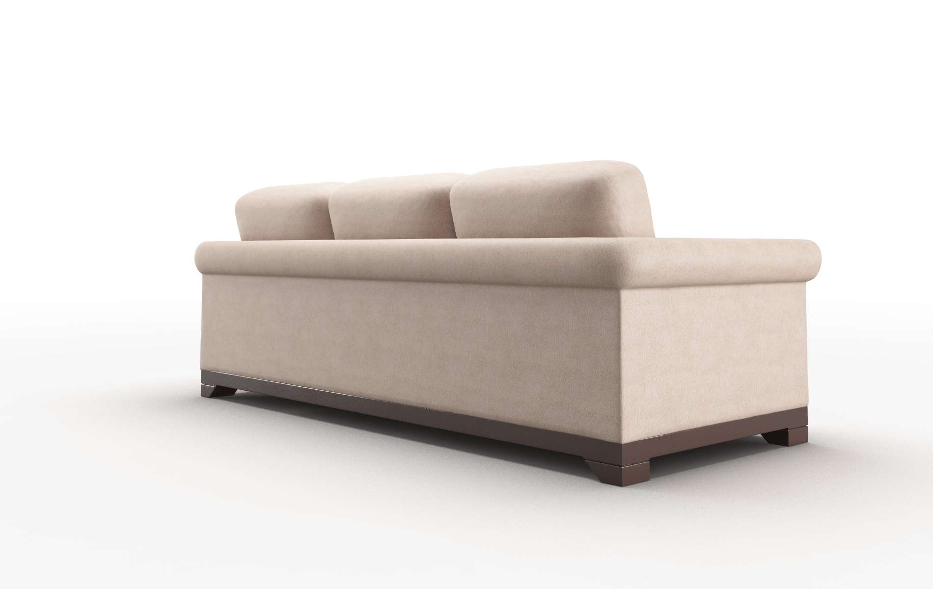 Denver Bella Pewter Sofa espresso legs 5