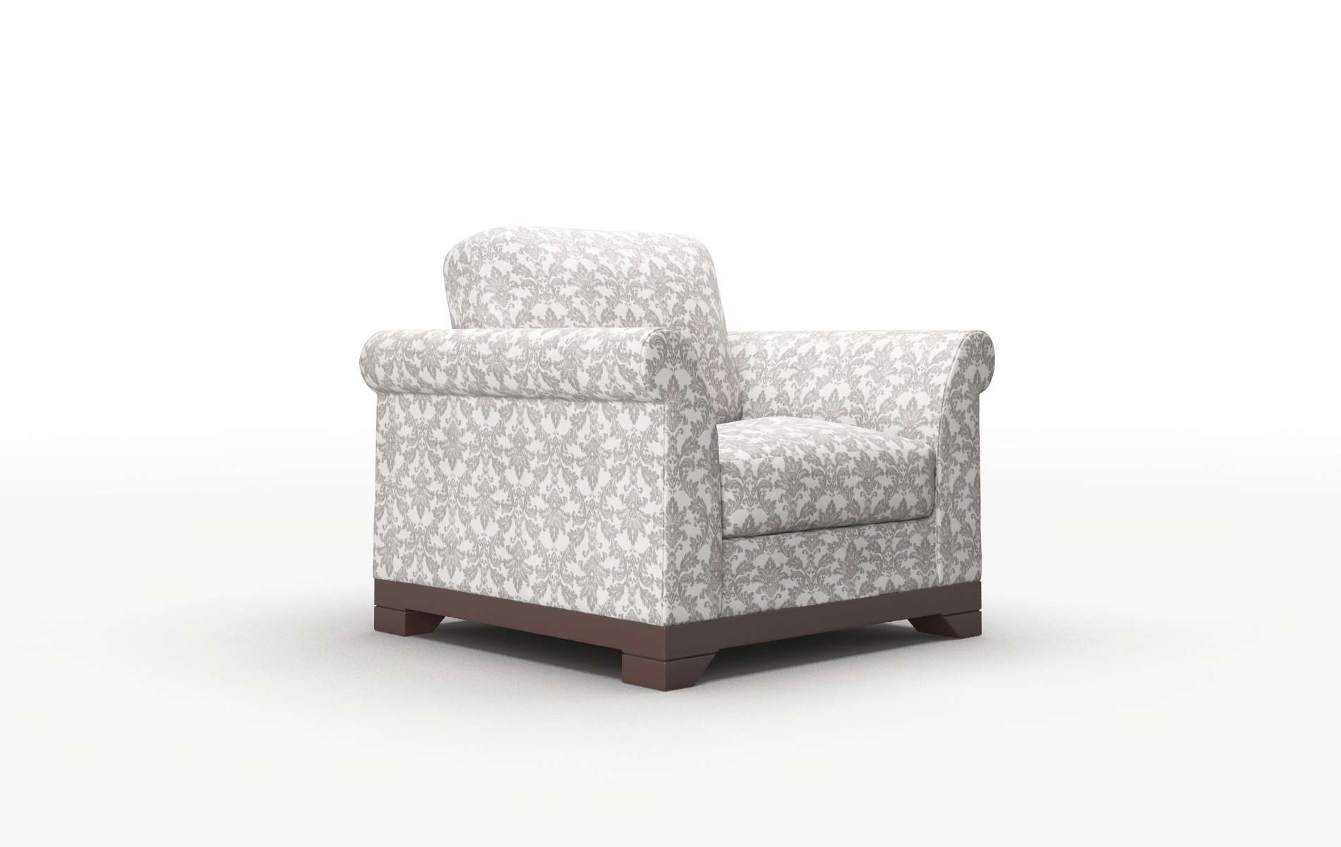 Denver Bergamo Dove Chair espresso legs 2