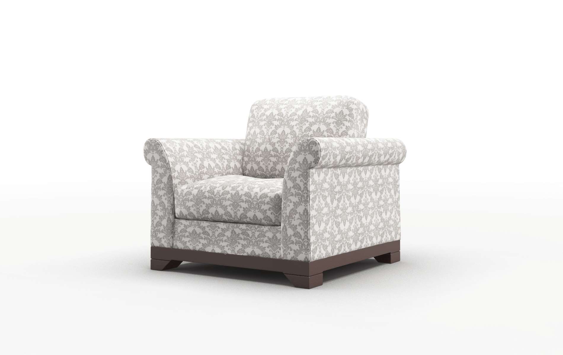 Denver Bergamo Dove Chair espresso legs 4