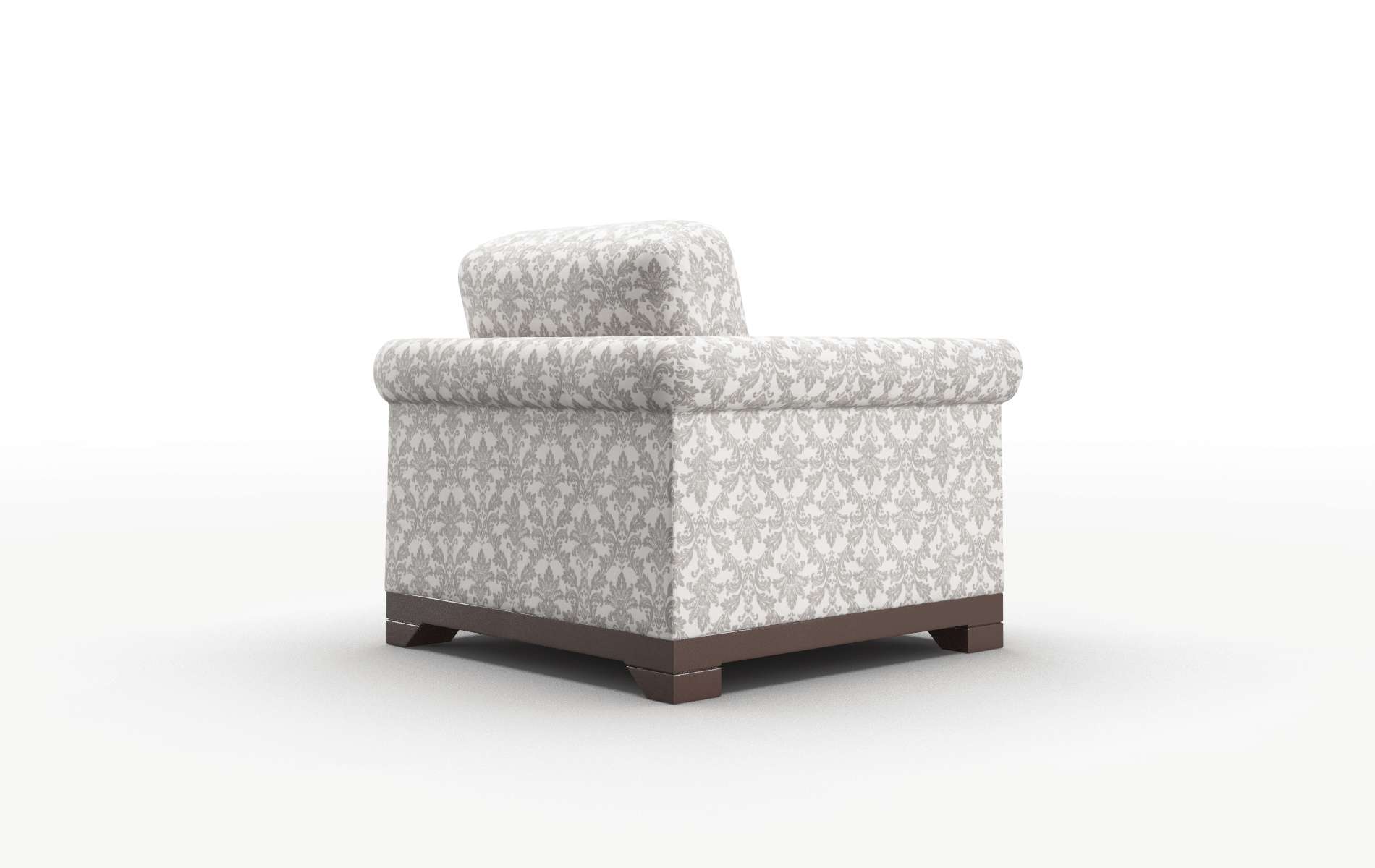 Denver Bergamo Dove Chair espresso legs 5