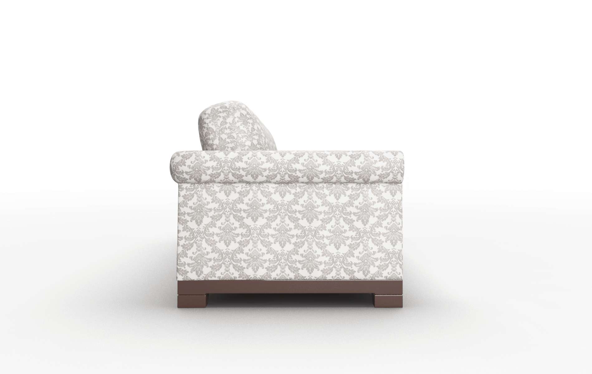 Denver Bergamo Dove Sofa espresso legs 3