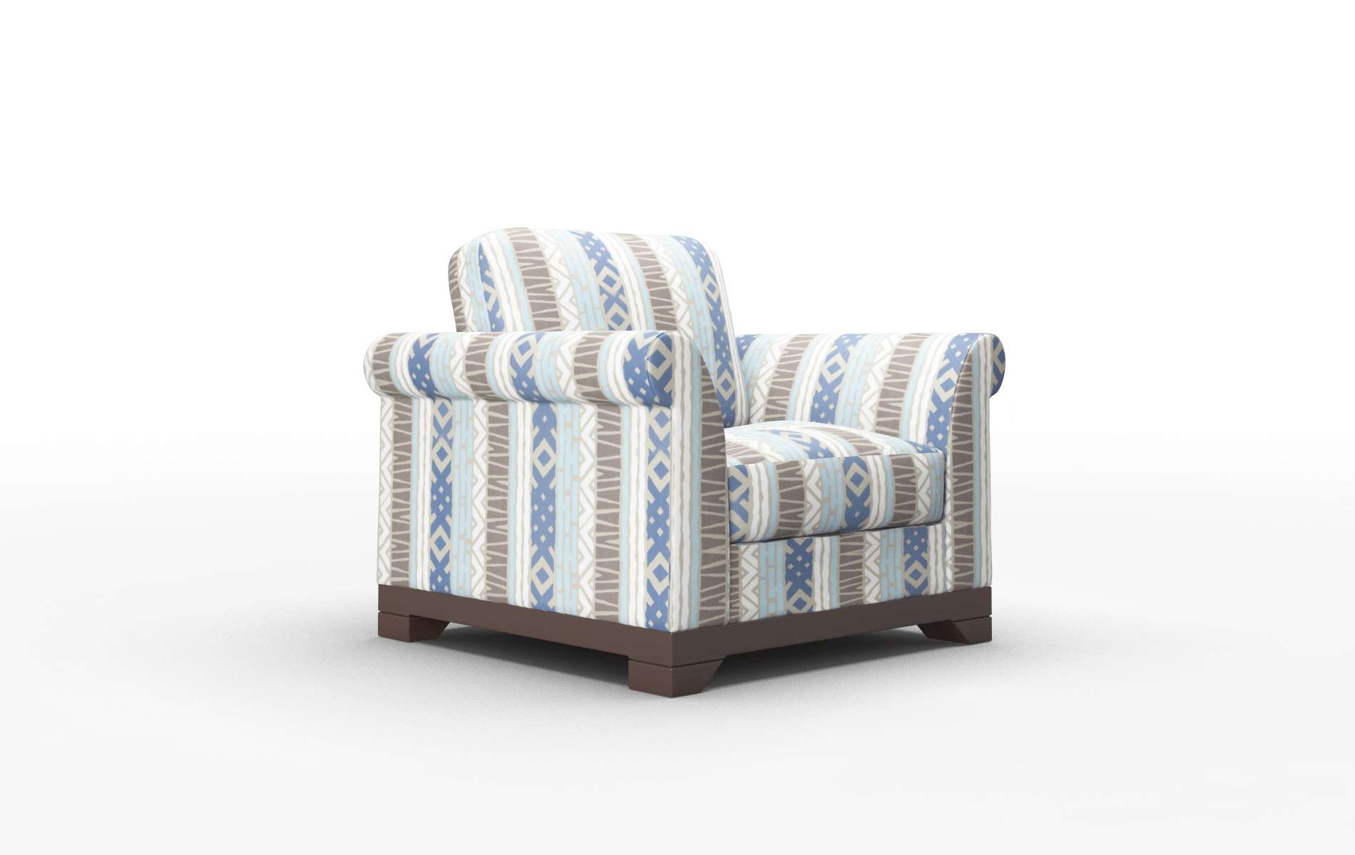 Denver Bodhi Indigo Chair espresso legs 2
