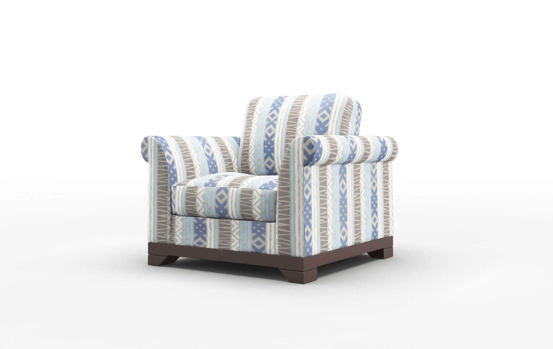 Denver Bodhi Indigo Chair espresso legs 4