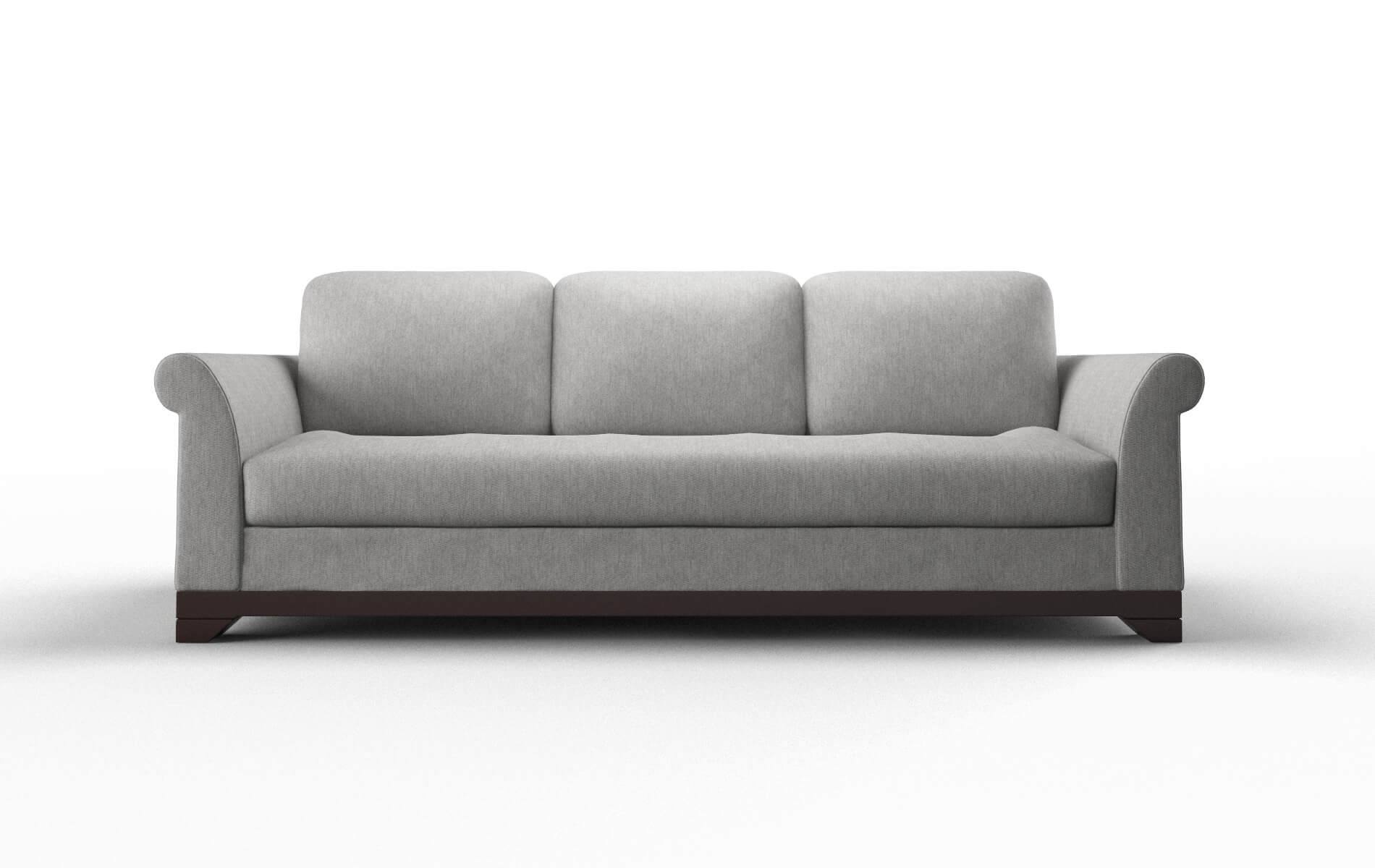 Denver Bungalow Graphite Sofa espresso legs 1