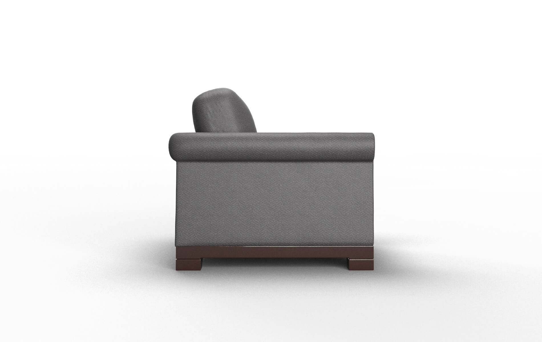 Denver Catalina Charcoal Chair espresso legs 3