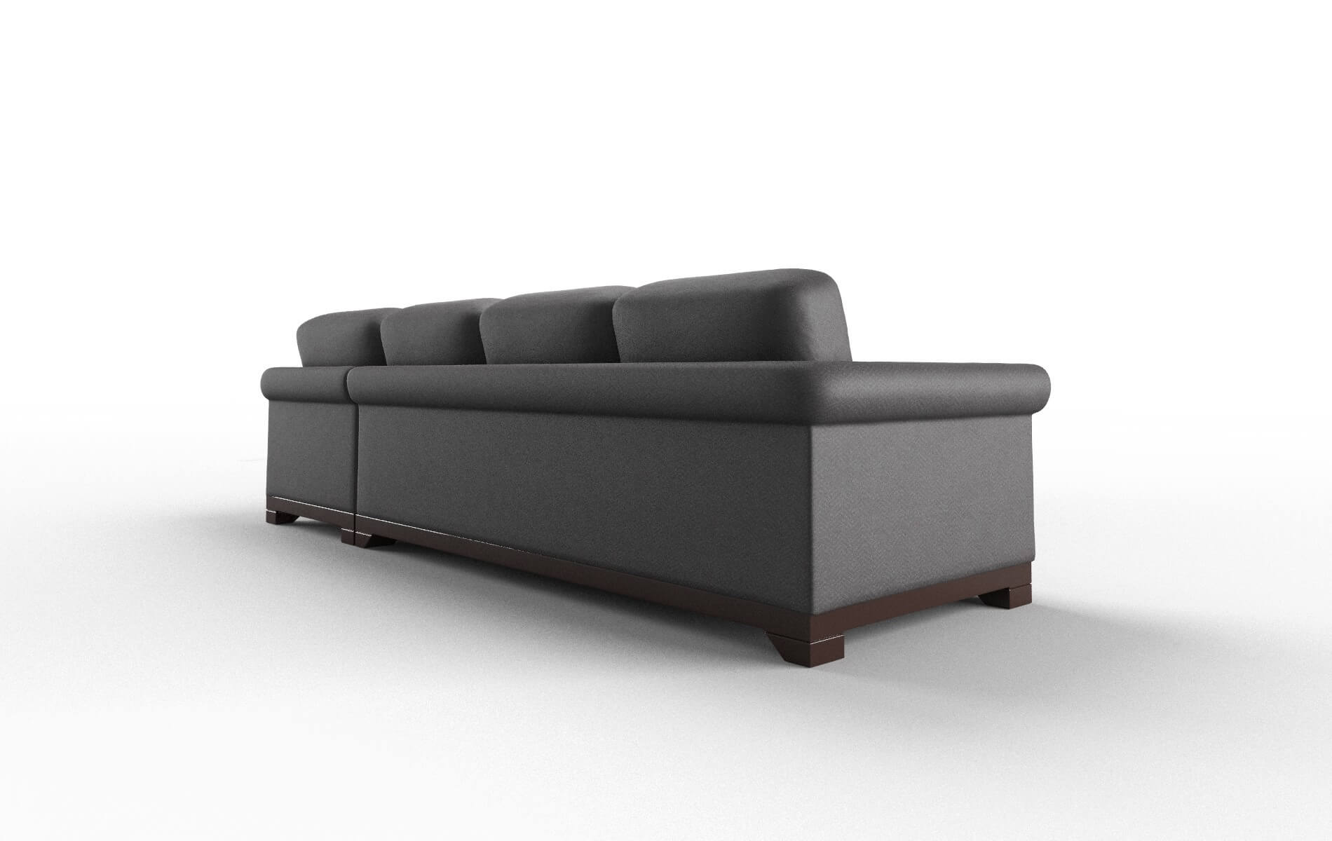 Denver Catalina Charcoal Panel espresso legs 5